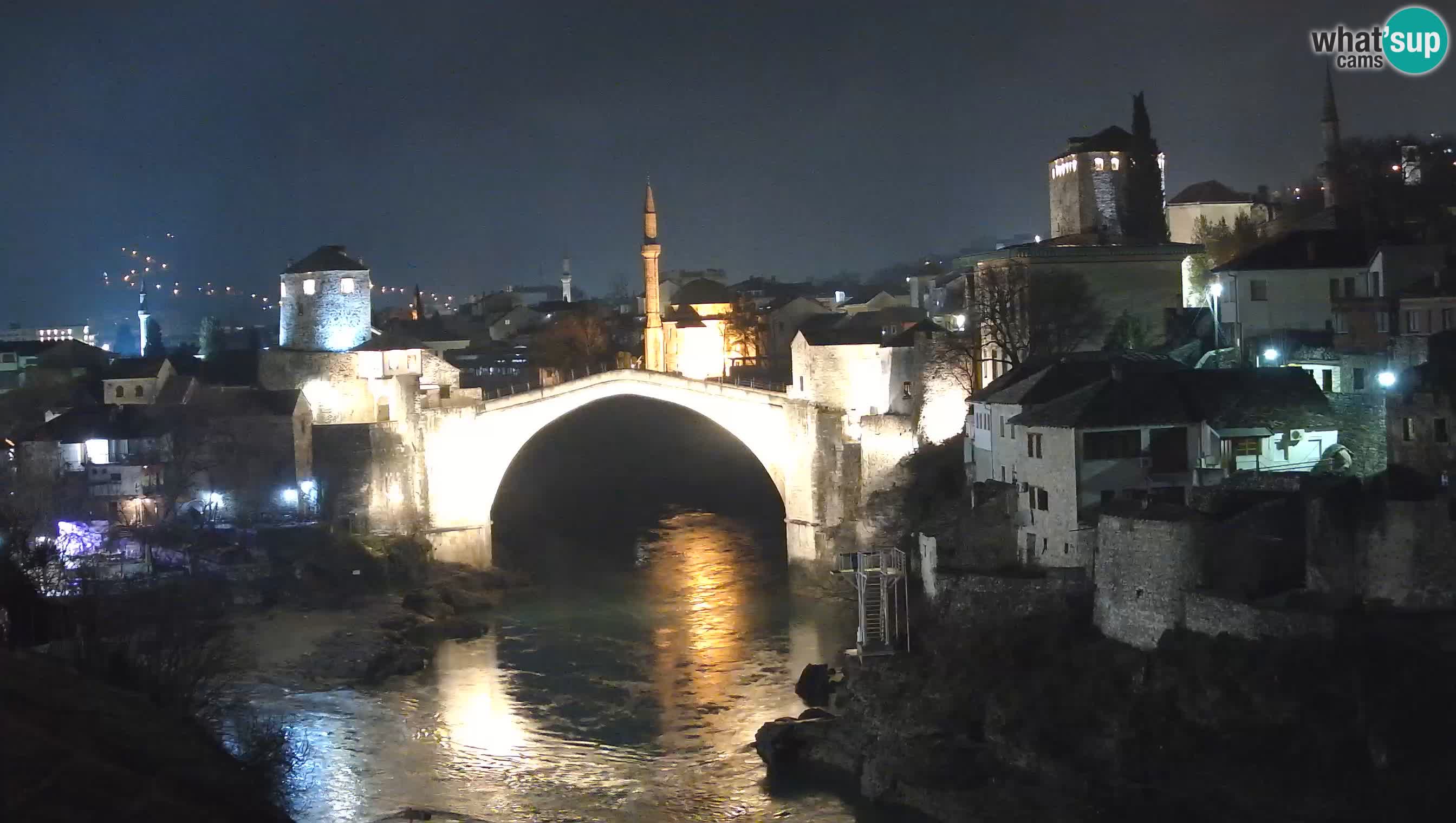 Mostar webcam – LIVE Old Bridge and Neretva river