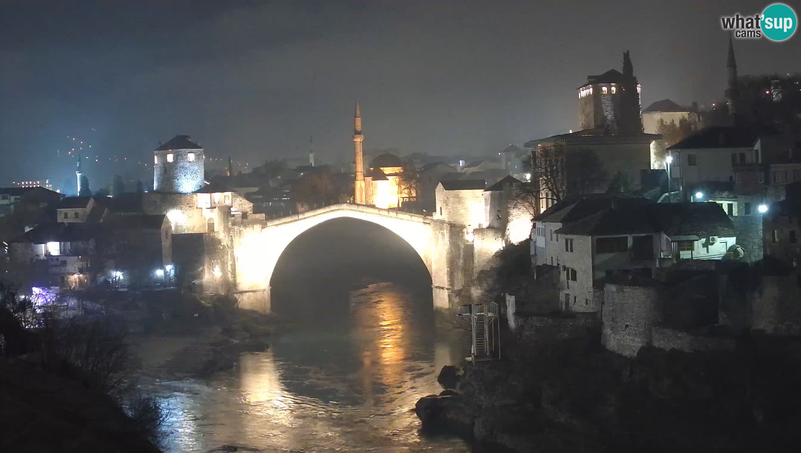 Mostar webcam – LIVE Old Bridge and Neretva river