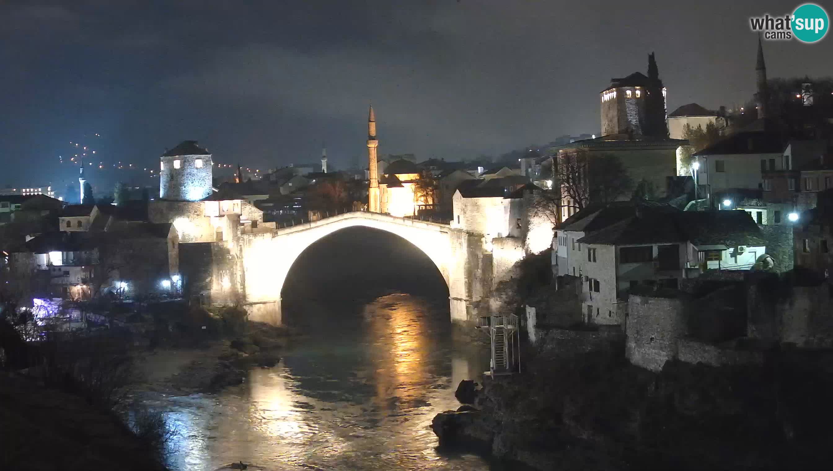 Live Webcam of Mostar – Stari Most (Old Bridge) and Neretva River