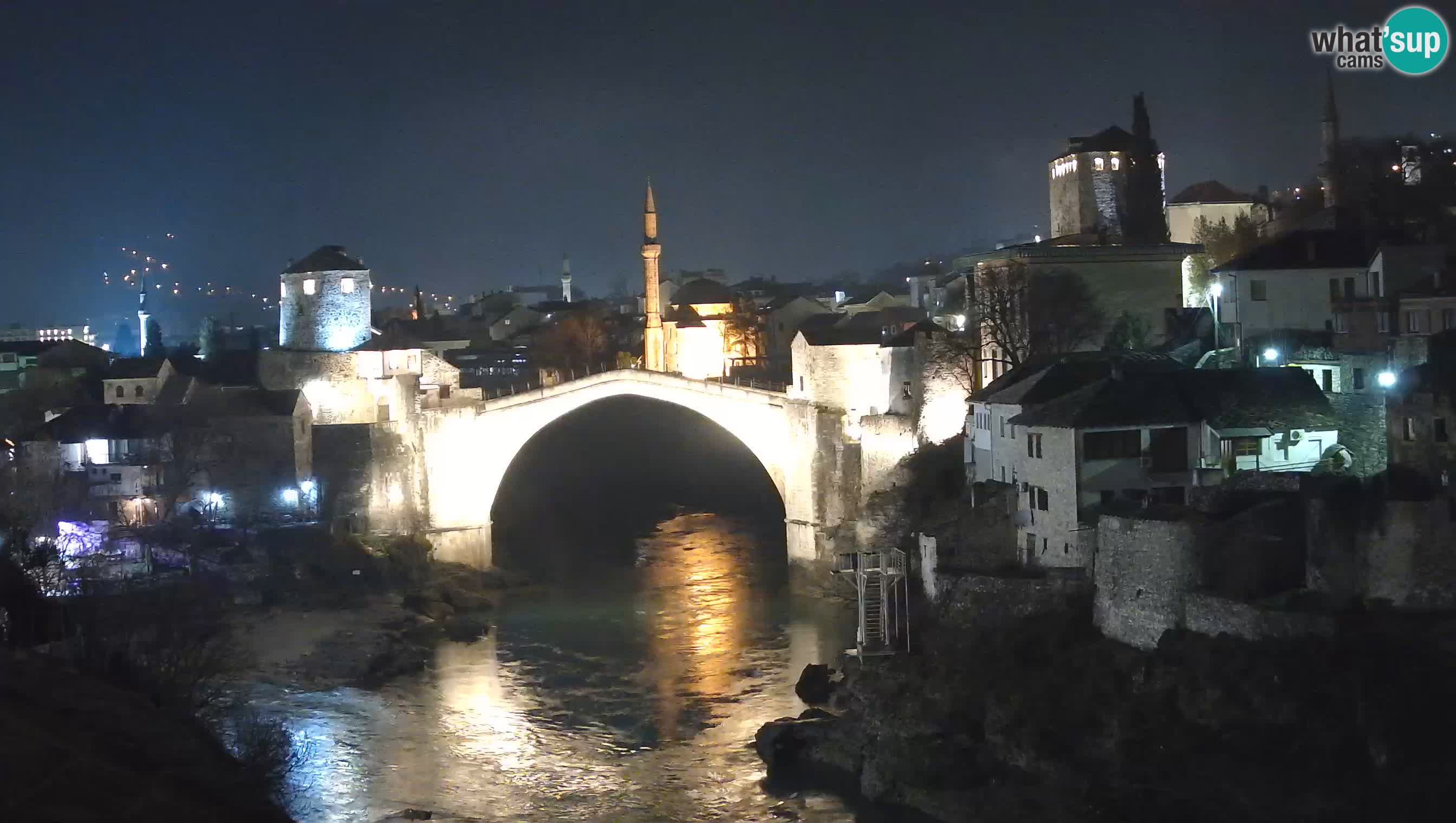 Live Webcam of Mostar – Stari Most (Old Bridge) and Neretva River