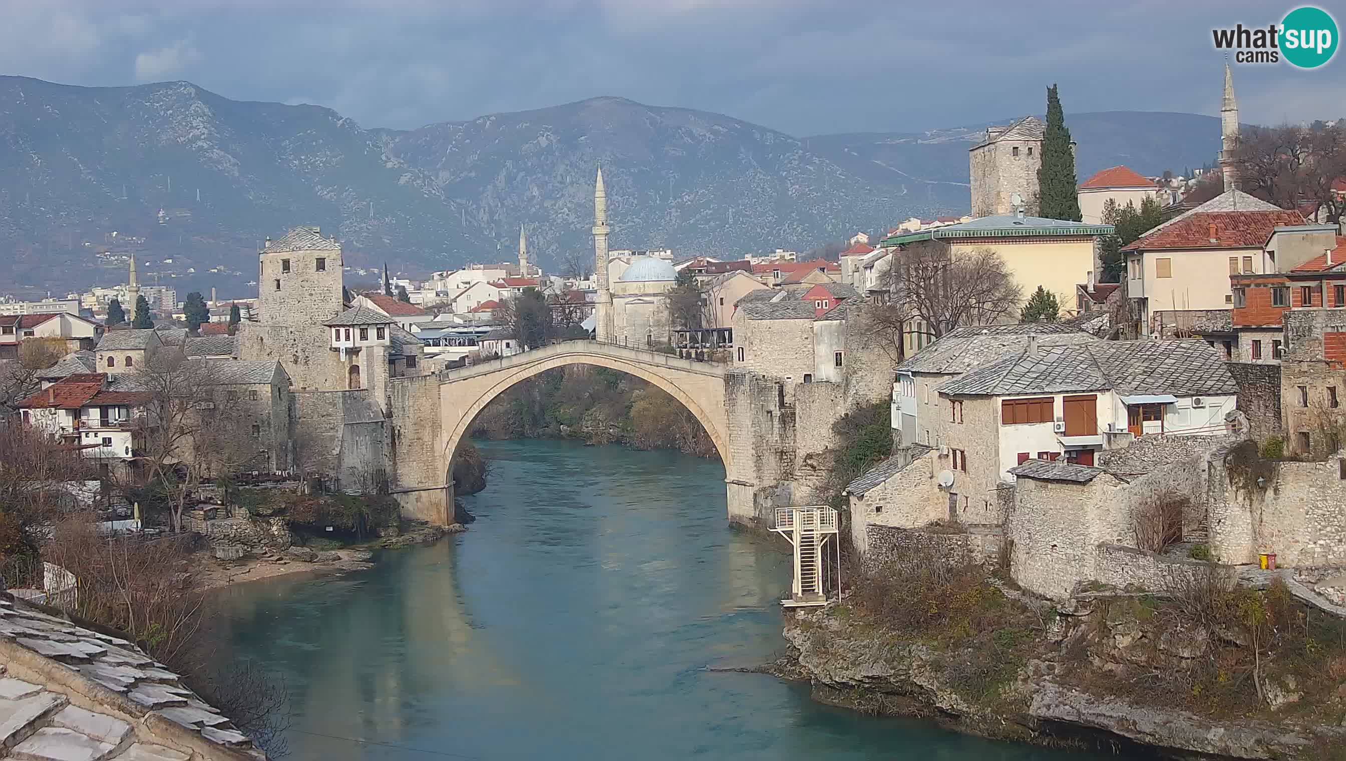 Spletna kamera Mostar – Stari Most in reka Neretva