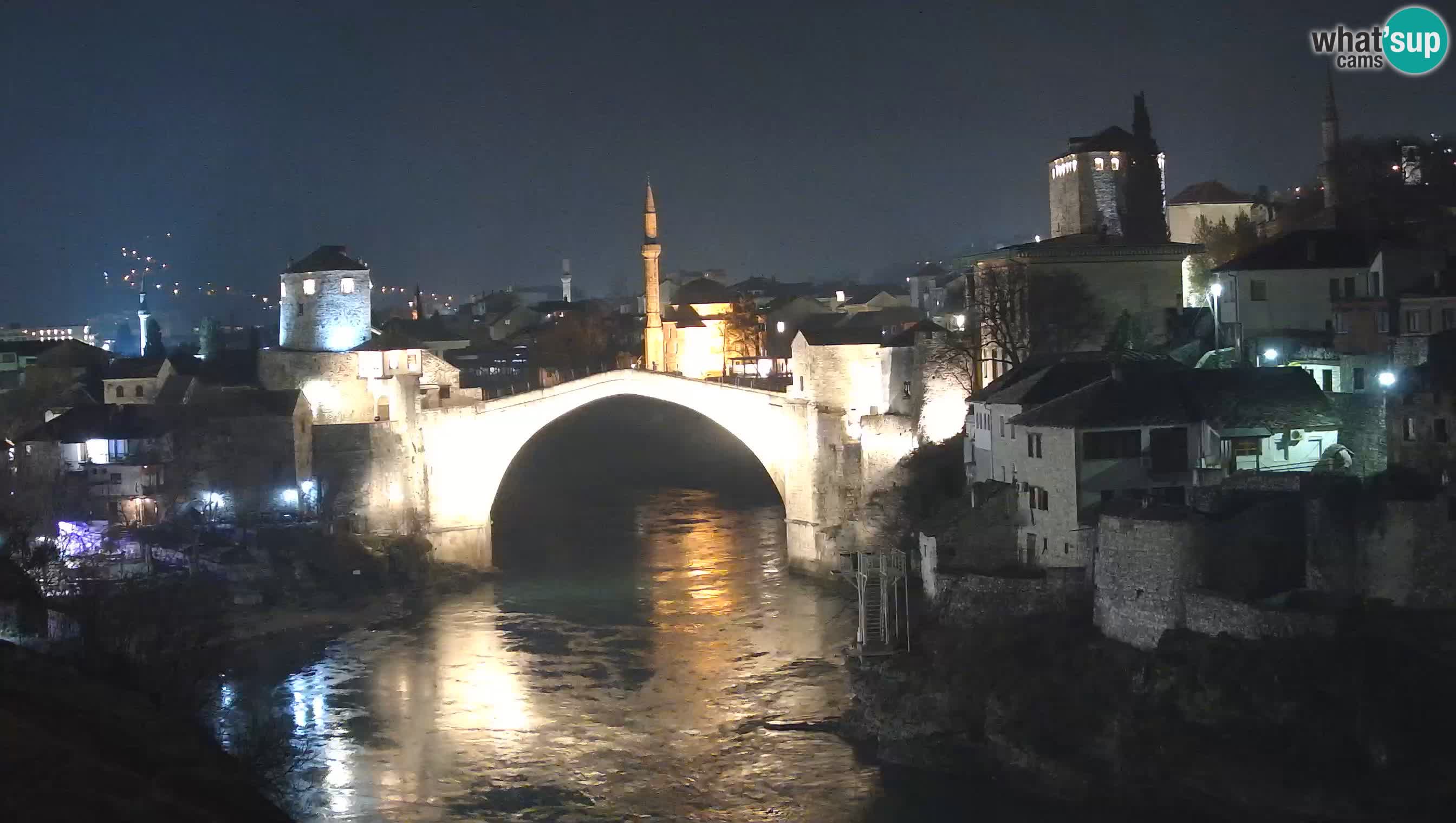 Mostar webcam – LIVE Old Bridge and Neretva river