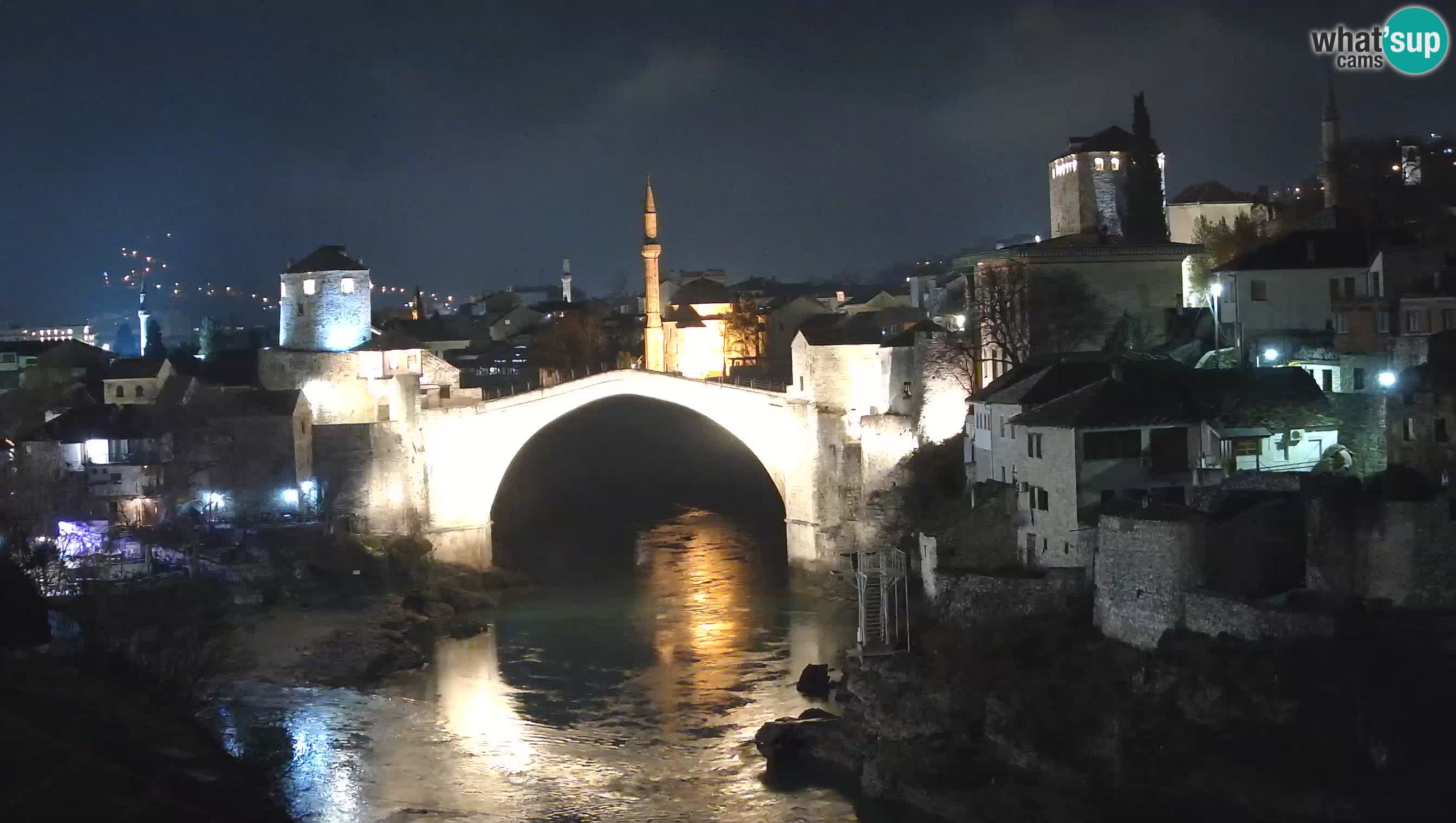 Mostar in diretta – Webcam sul Ponte Vecchio (Stari Most) e fiume Neretva