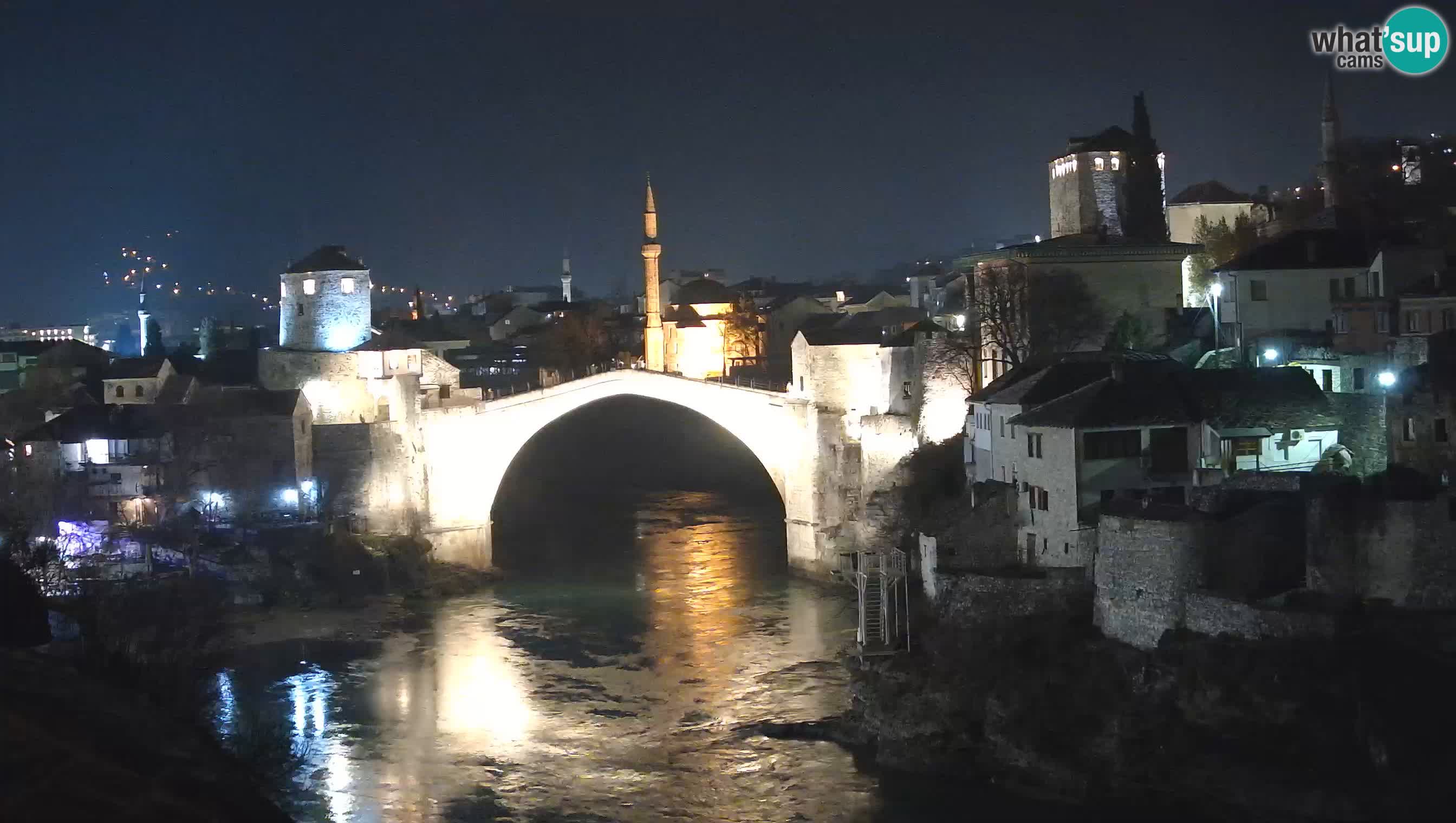 Spletna kamera Mostar – Stari Most in reka Neretva