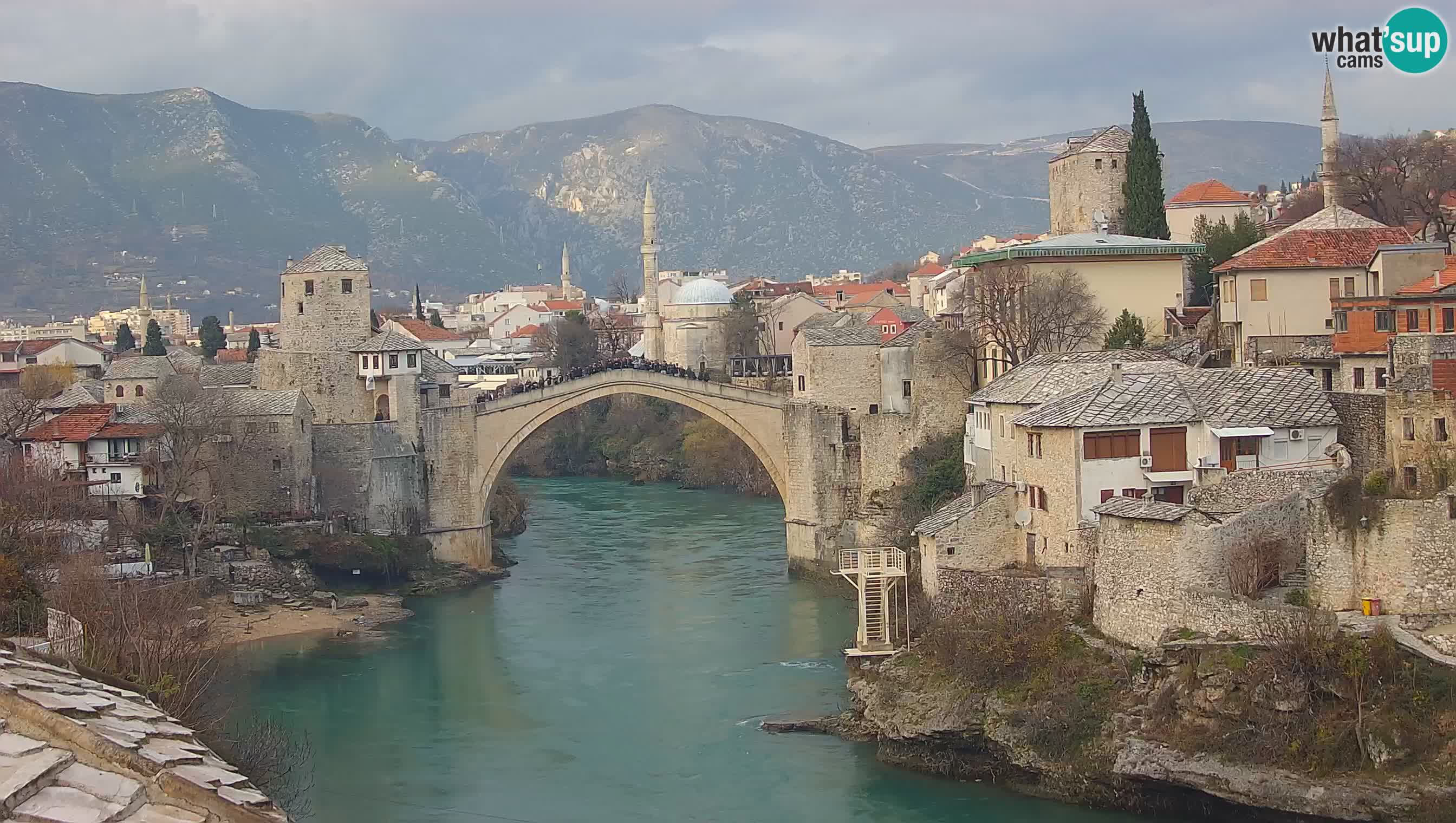 Mostar in diretta – Webcam sul Ponte Vecchio (Stari Most) e fiume Neretva