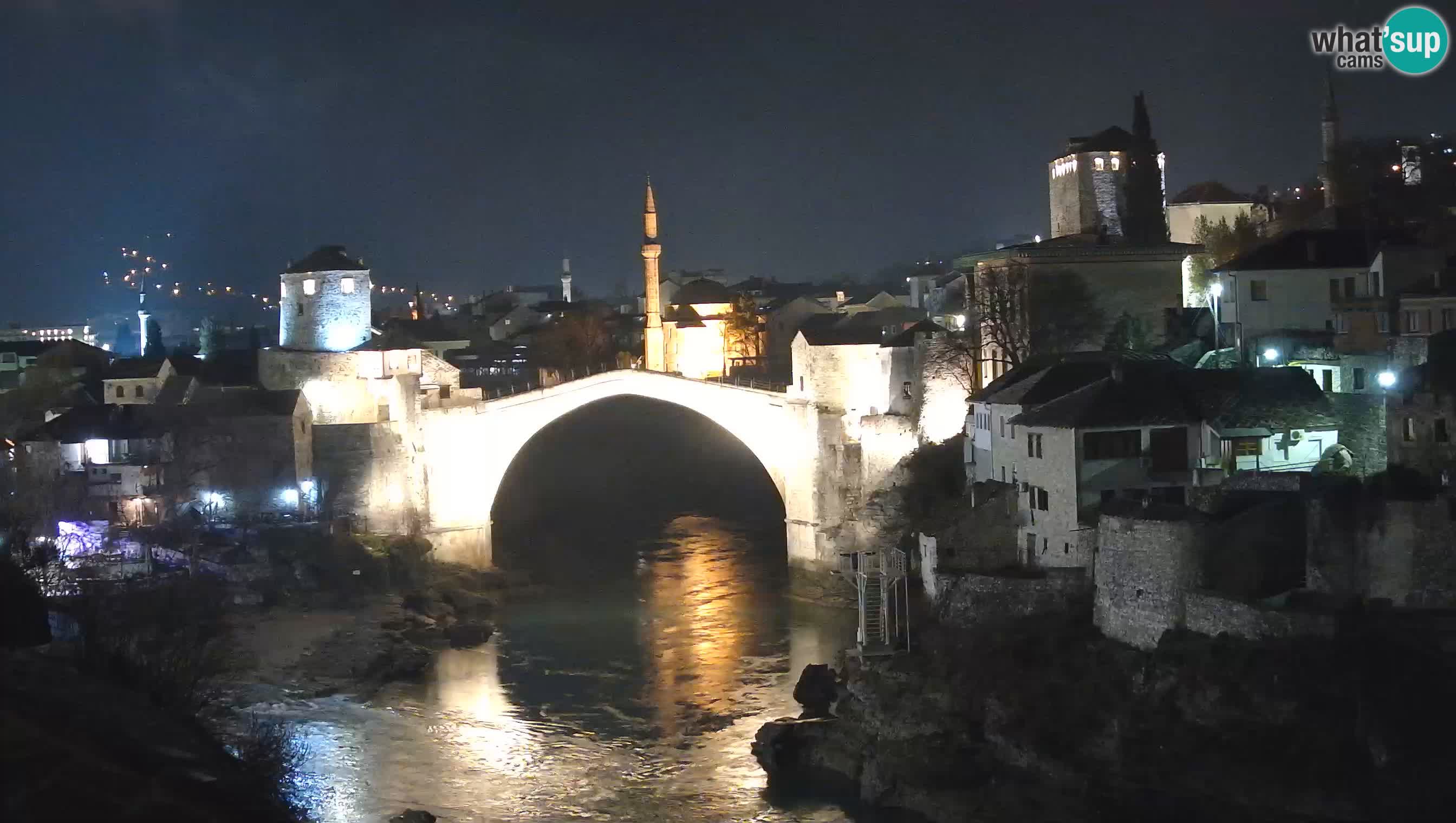 Webcam Mostar – Il Ponte Vecchio sul fiume Neretva