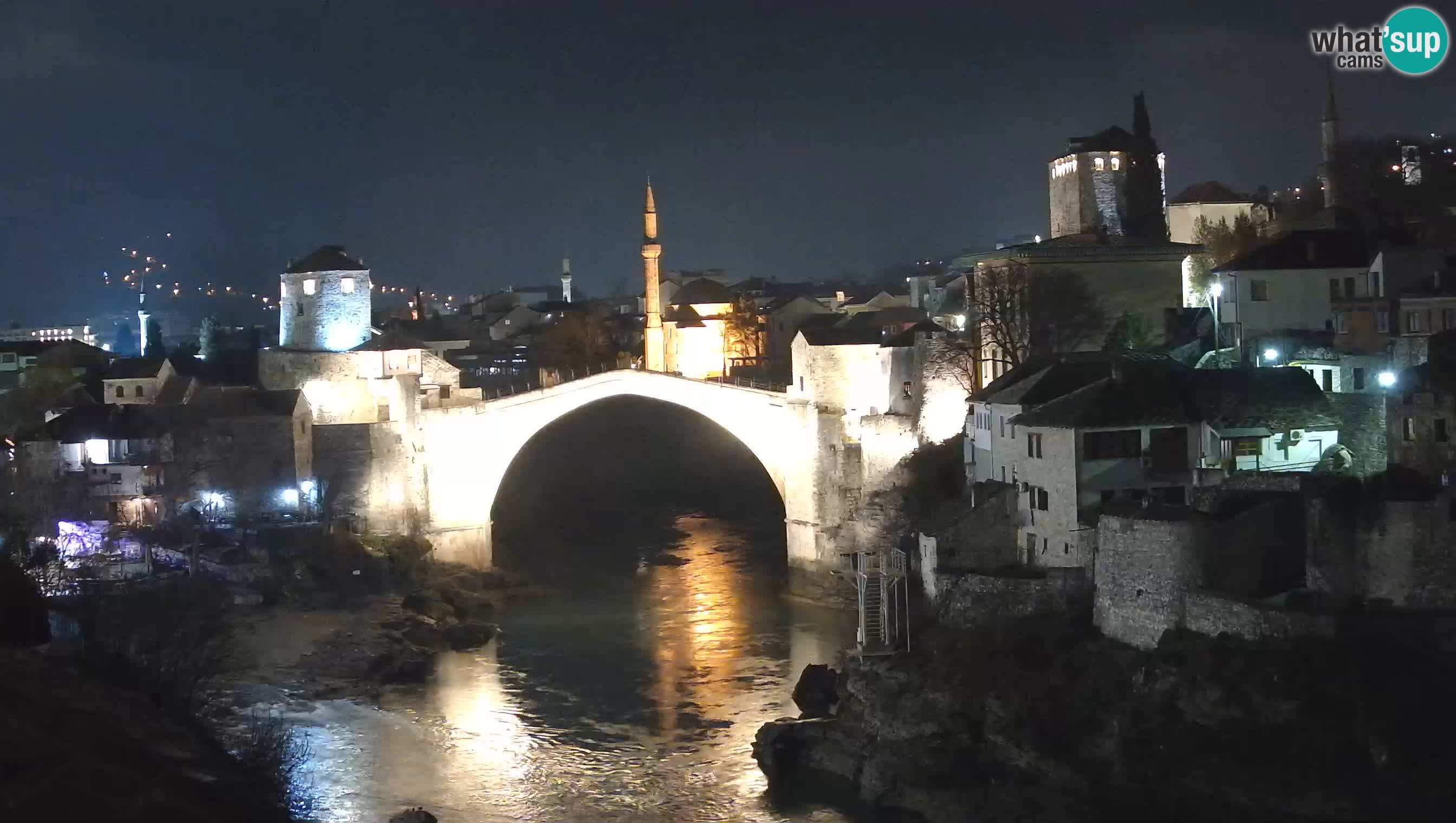Mostar webcam – LIVE Old Bridge and Neretva river
