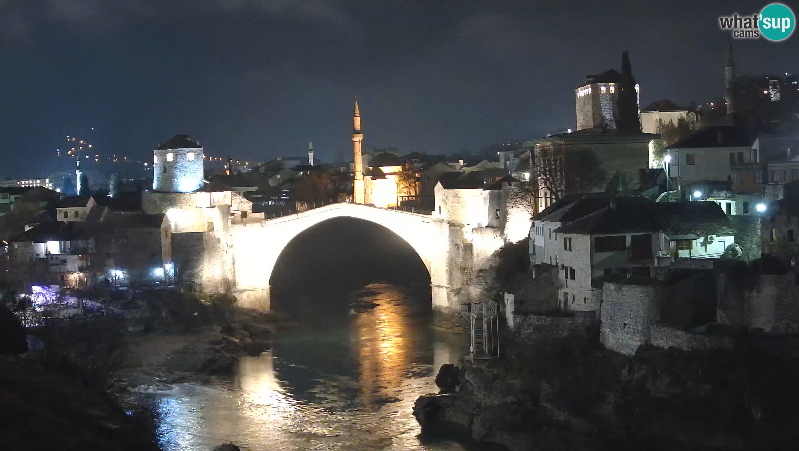 Mostar webcam – LIVE Old Bridge and Neretva river