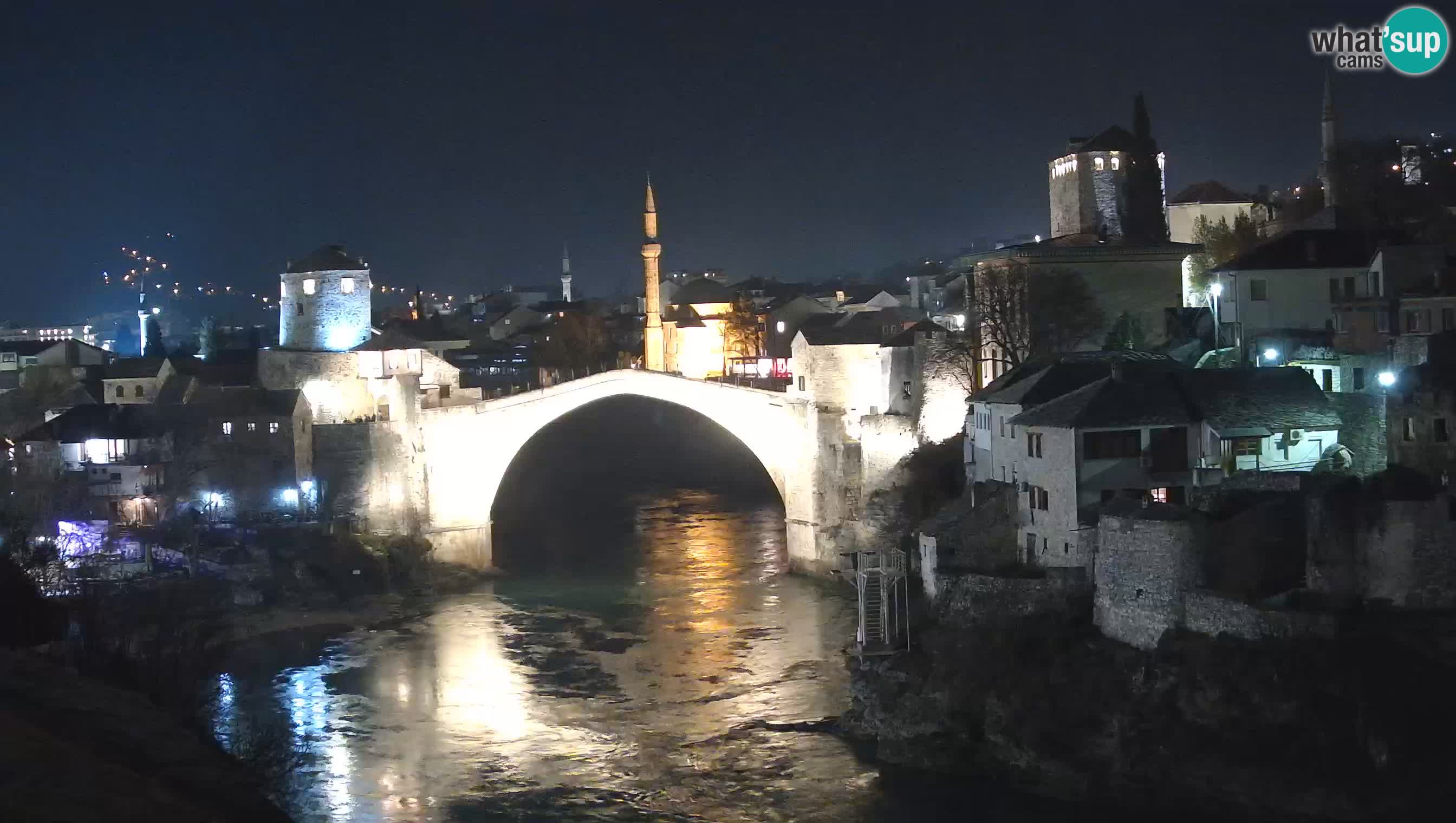Webcam Mostar – Il Ponte Vecchio sul fiume Neretva