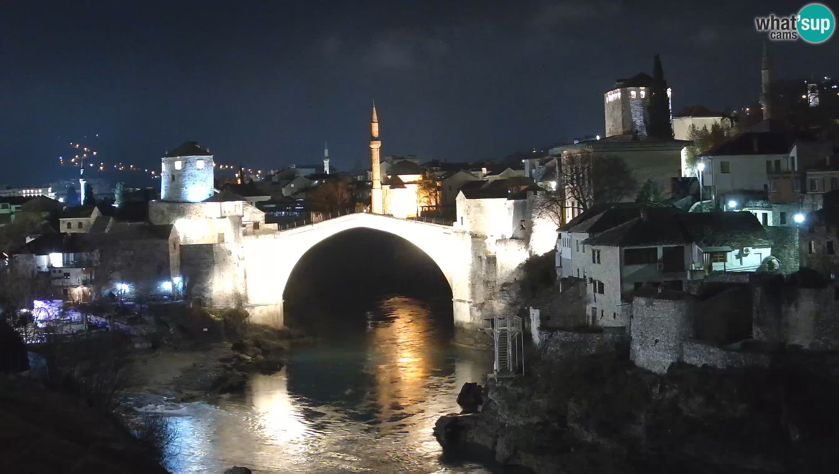 Live Webcam of Mostar – Stari Most (Old Bridge) and Neretva River