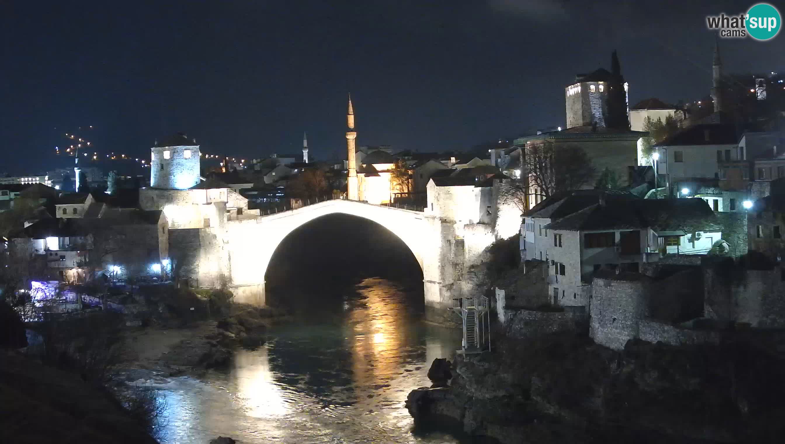 Webcam Mostar – Il Ponte Vecchio sul fiume Neretva