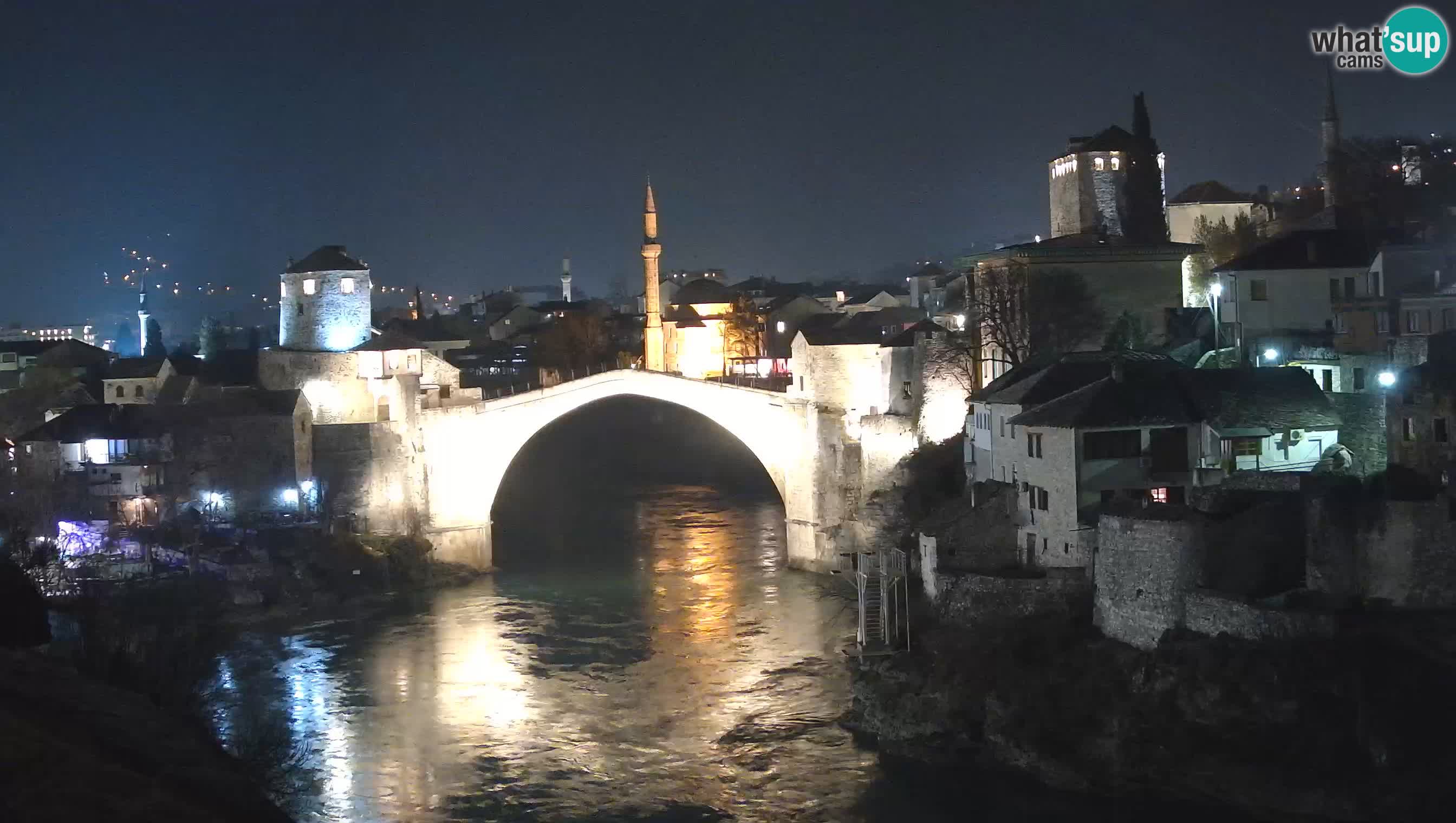 Mostar webcam – LIVE Old Bridge and Neretva river
