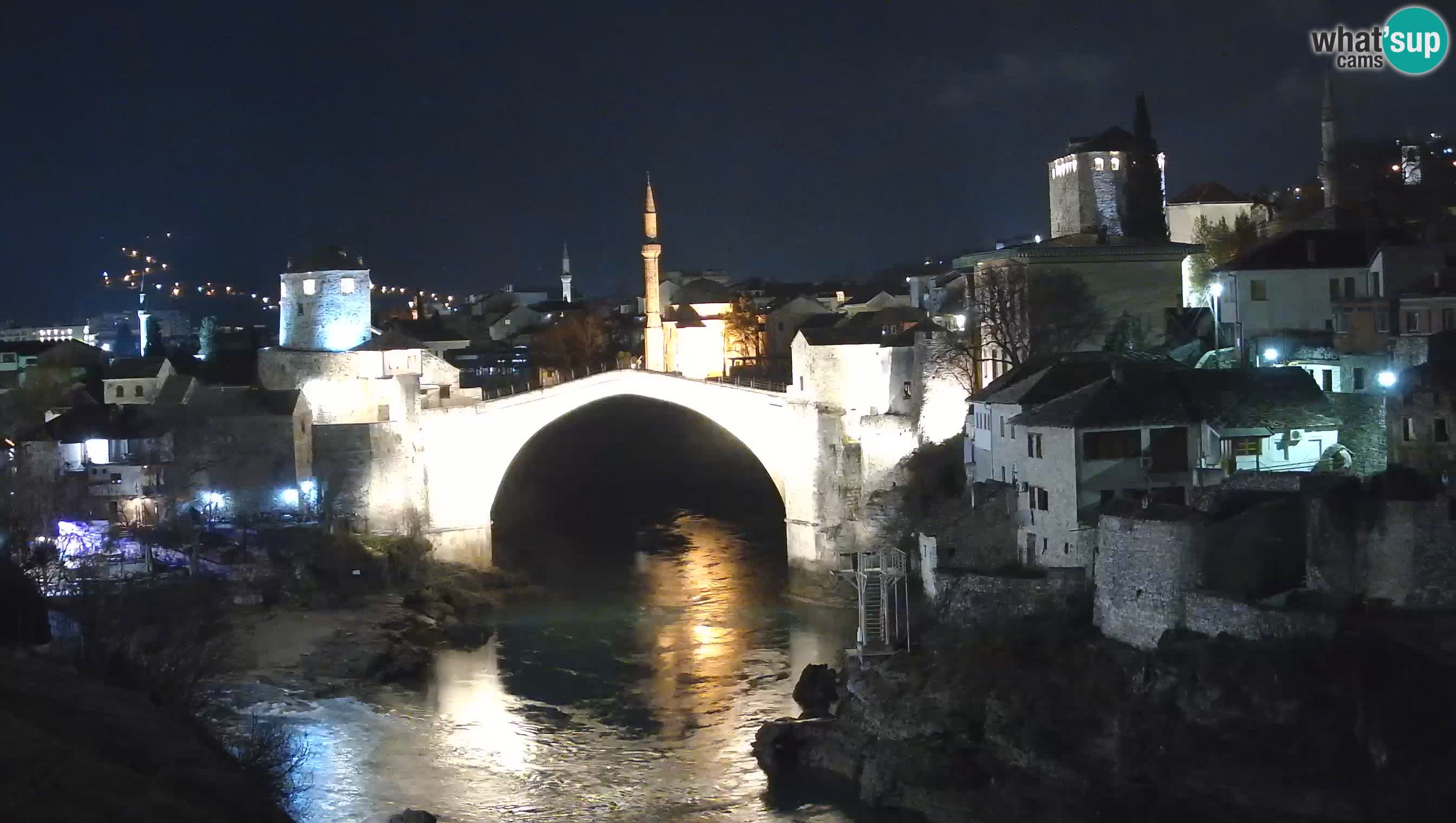Webcam Mostar – Il Ponte Vecchio sul fiume Neretva