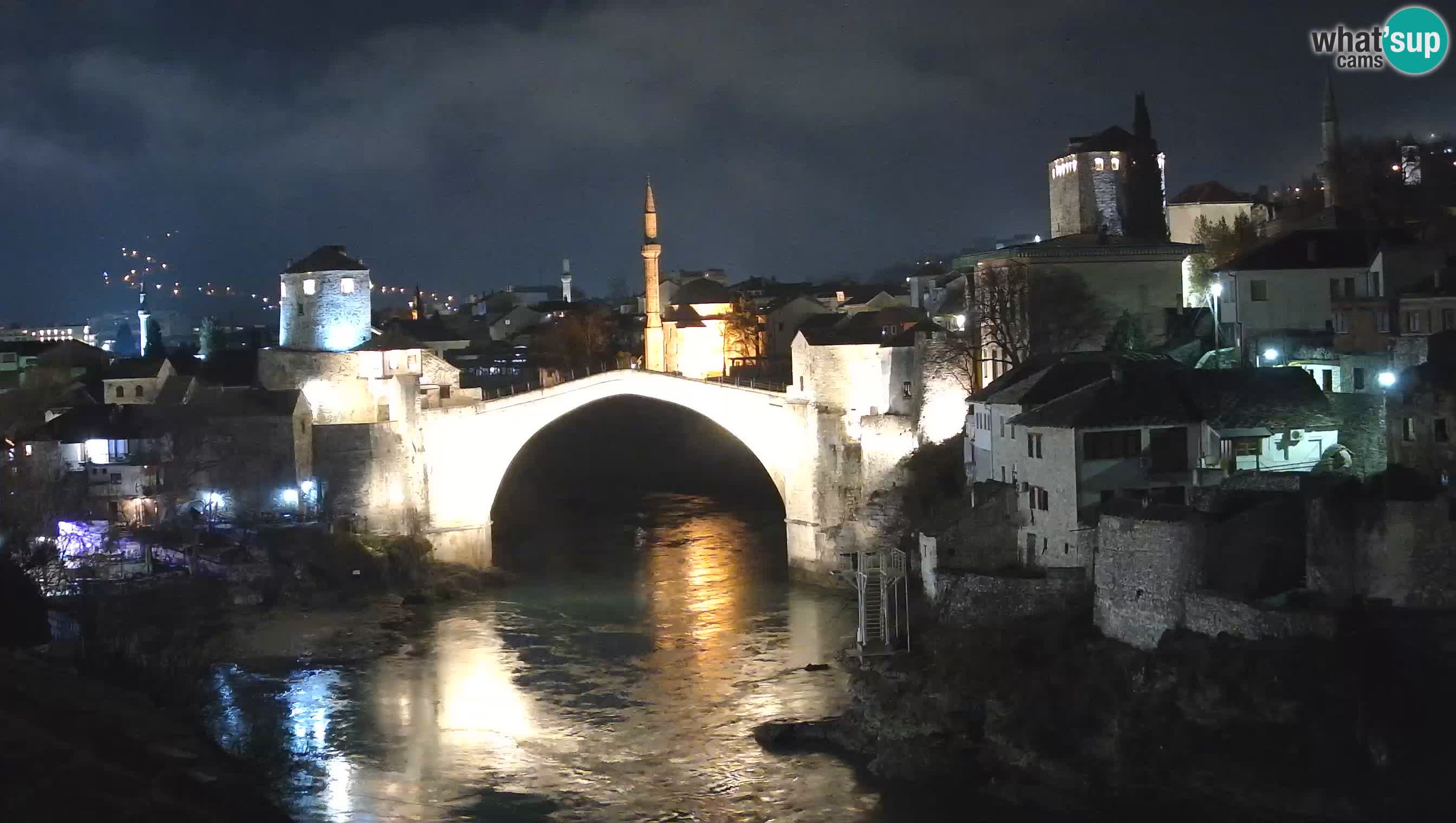 Mostar webcam – LIVE Old Bridge and Neretva river