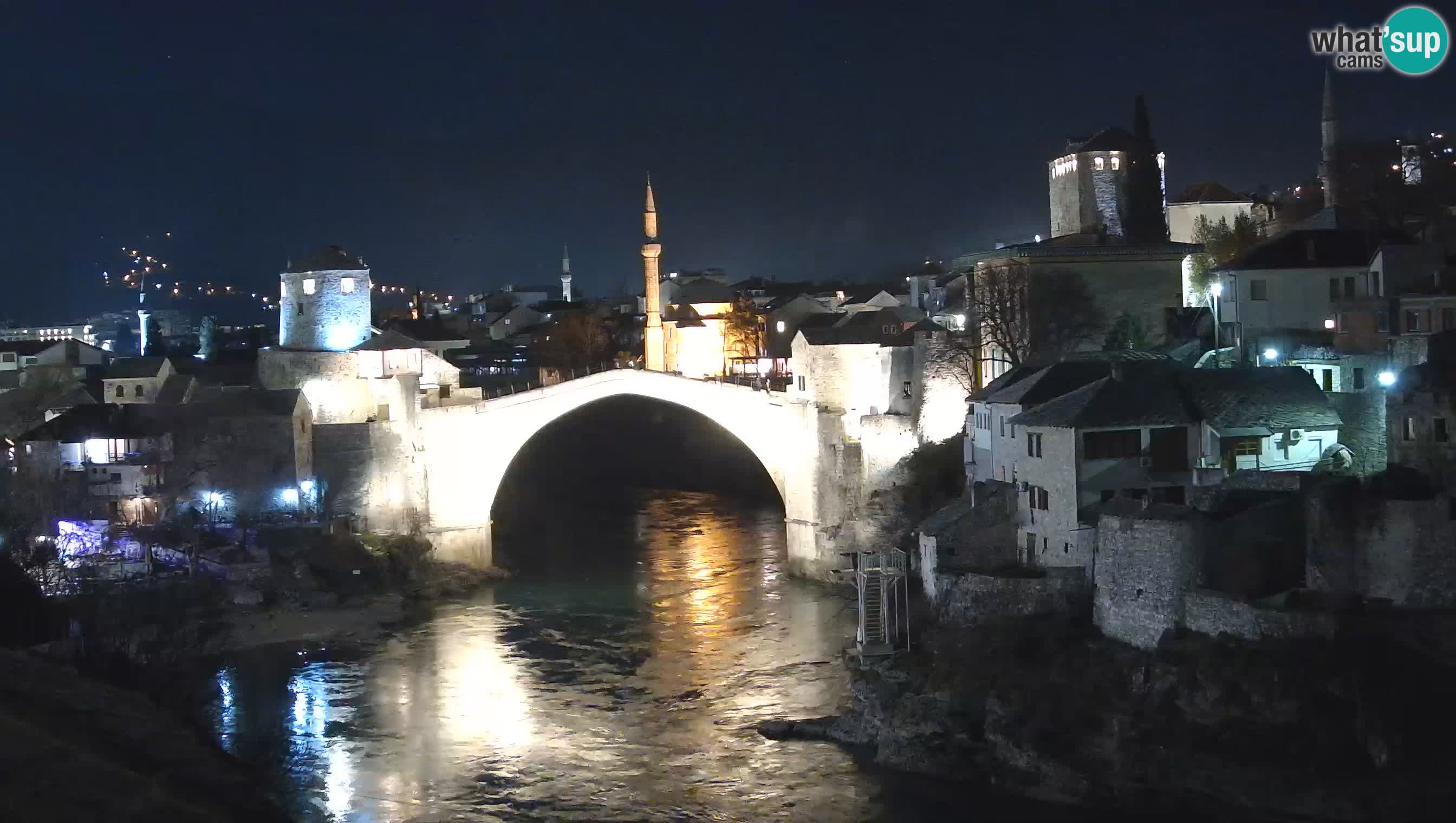 Spletna kamera Mostar – Stari Most in reka Neretva