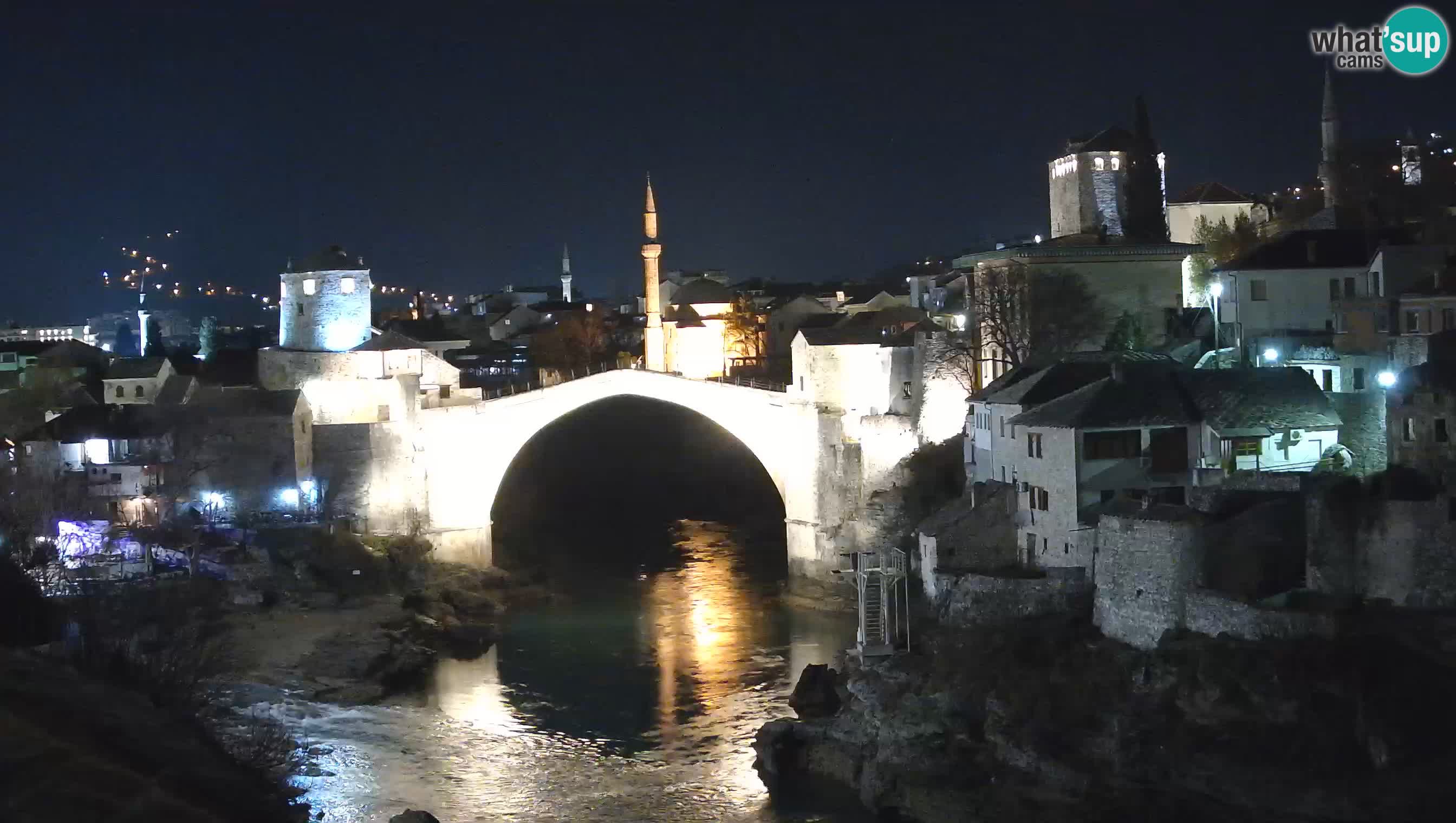 Live Webcam of Mostar – Stari Most (Old Bridge) and Neretva River
