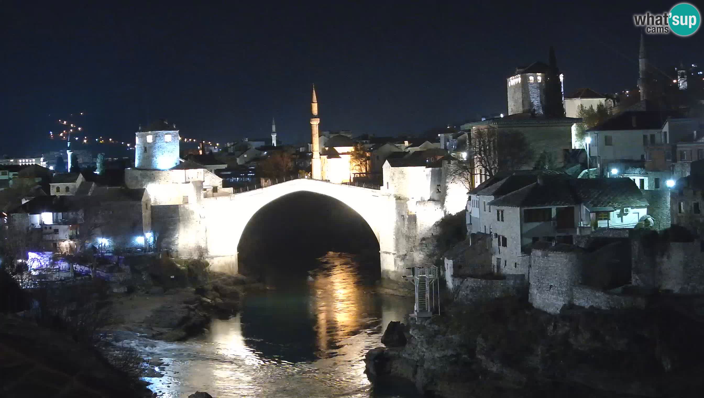 Live Webcam of Mostar – Stari Most (Old Bridge) and Neretva River