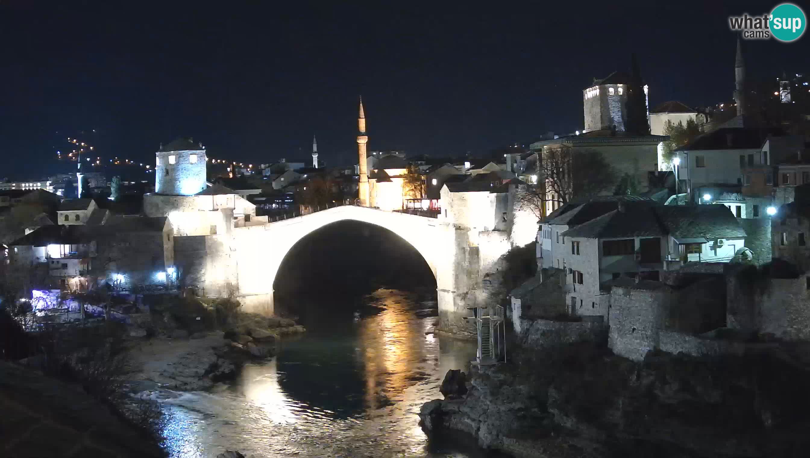 Live Webcam of Mostar – Stari Most (Old Bridge) and Neretva River