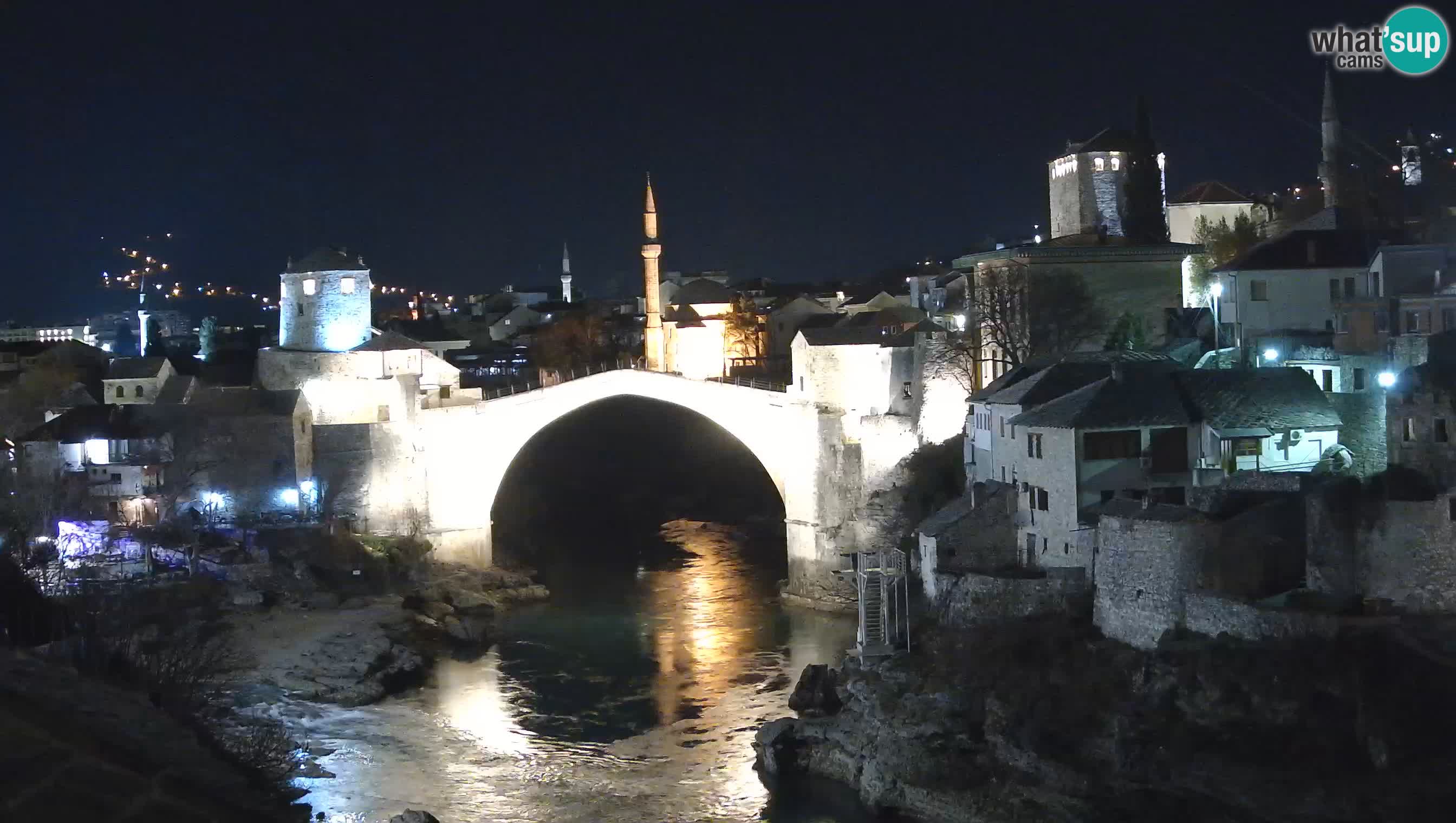 Mostar in diretta – Webcam sul Ponte Vecchio (Stari Most) e fiume Neretva