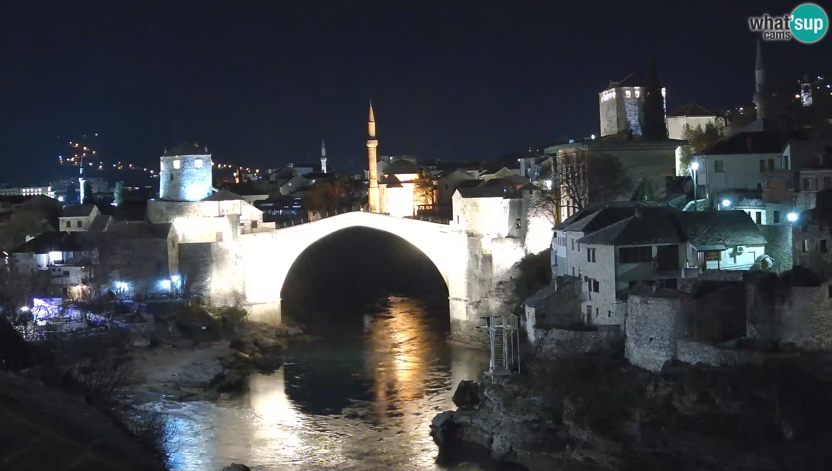 Live Webcam of Mostar – Stari Most (Old Bridge) and Neretva River