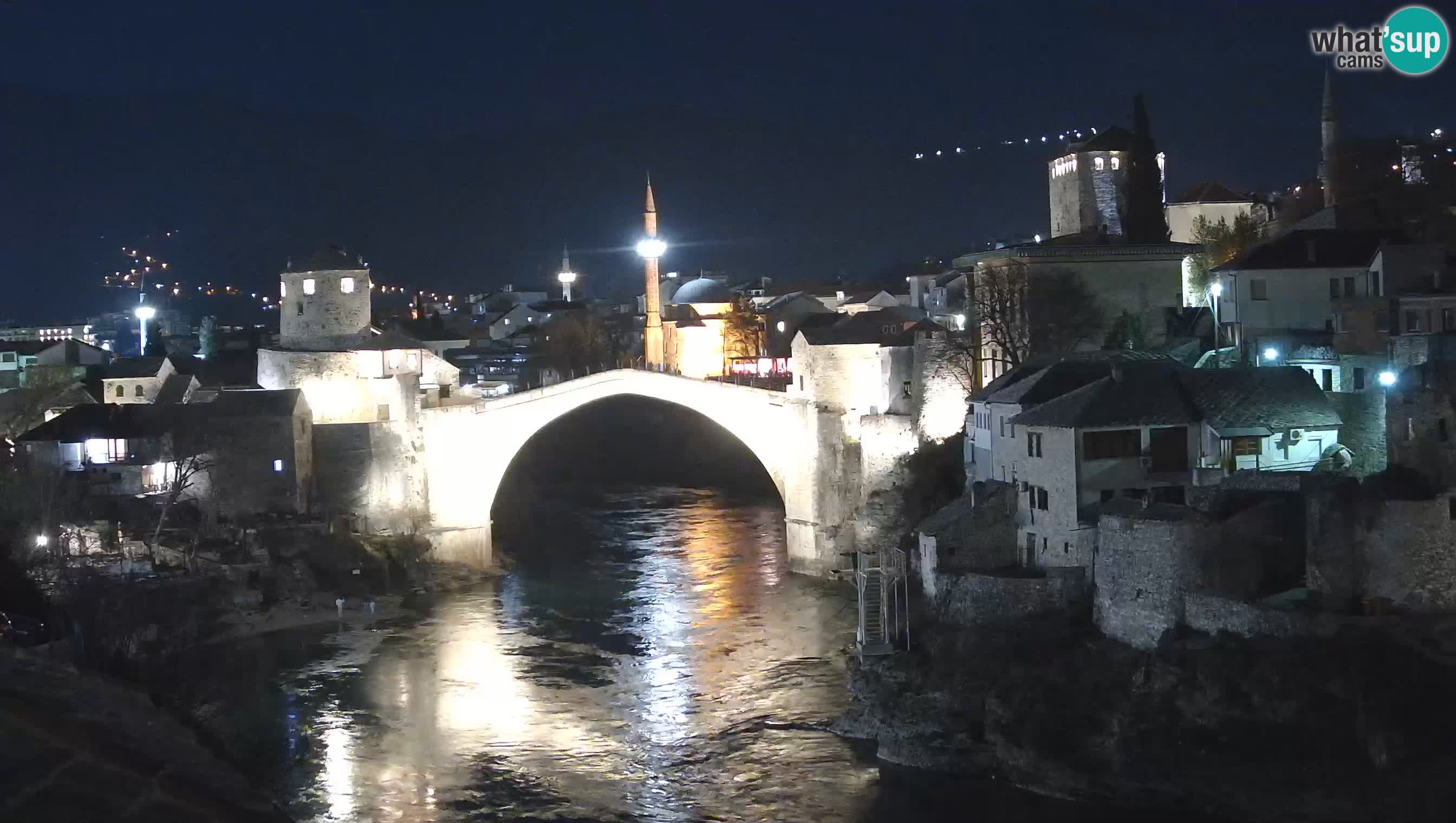 Mostar web kamera – Stari Most i rijeka Neretva – Goa Mostar