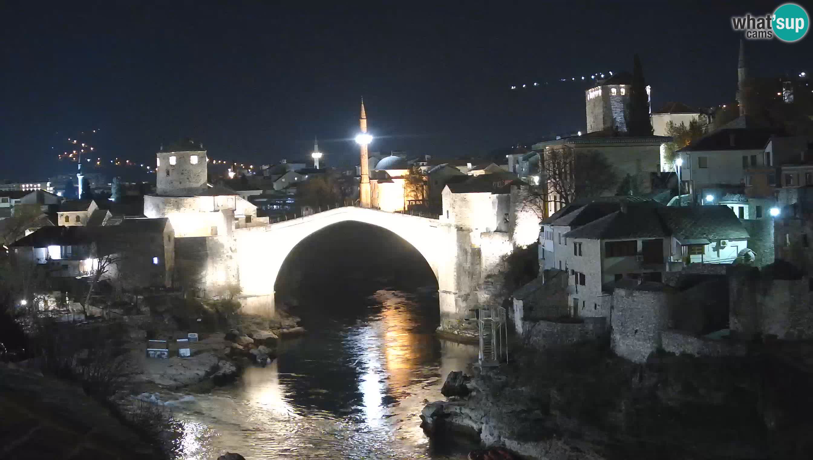 Live Webcam of Mostar – Stari Most (Old Bridge) and Neretva River