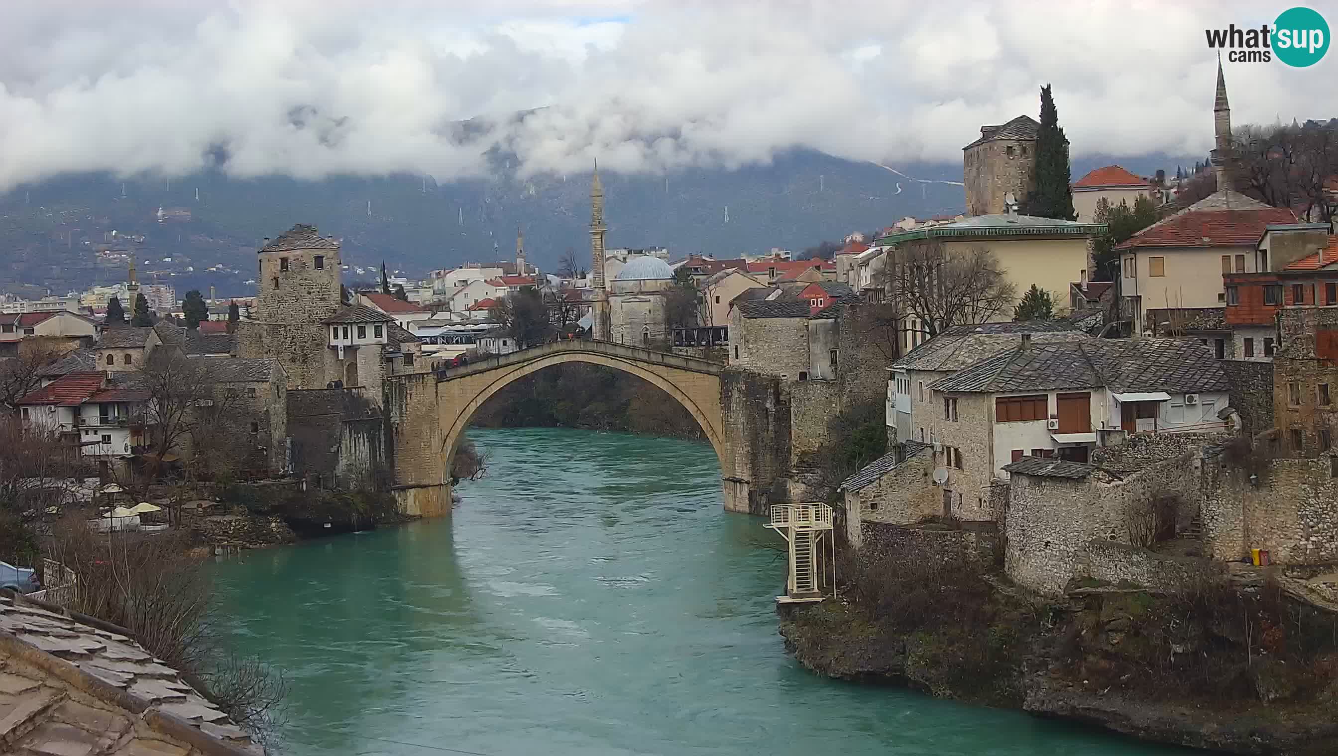 Mostar in diretta – Webcam sul Ponte Vecchio (Stari Most) e fiume Neretva