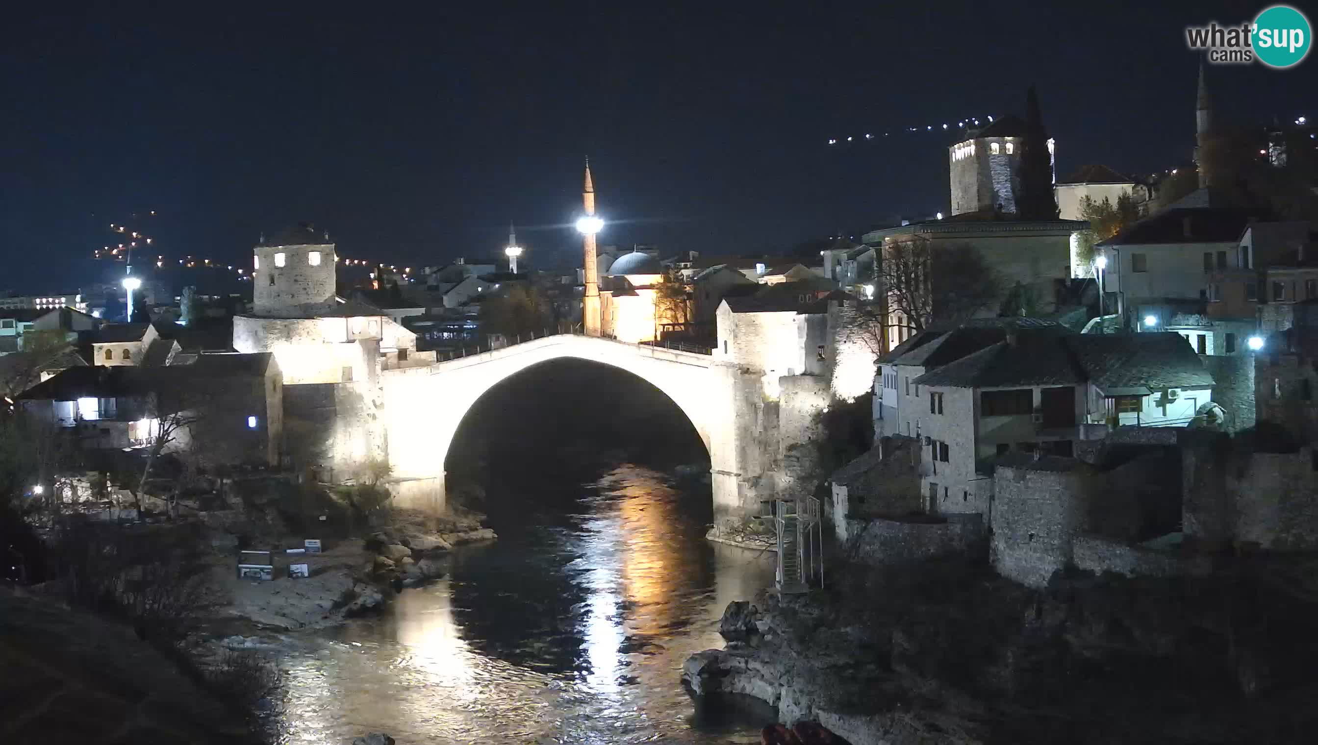Mostar in diretta – Webcam sul Ponte Vecchio (Stari Most) e fiume Neretva