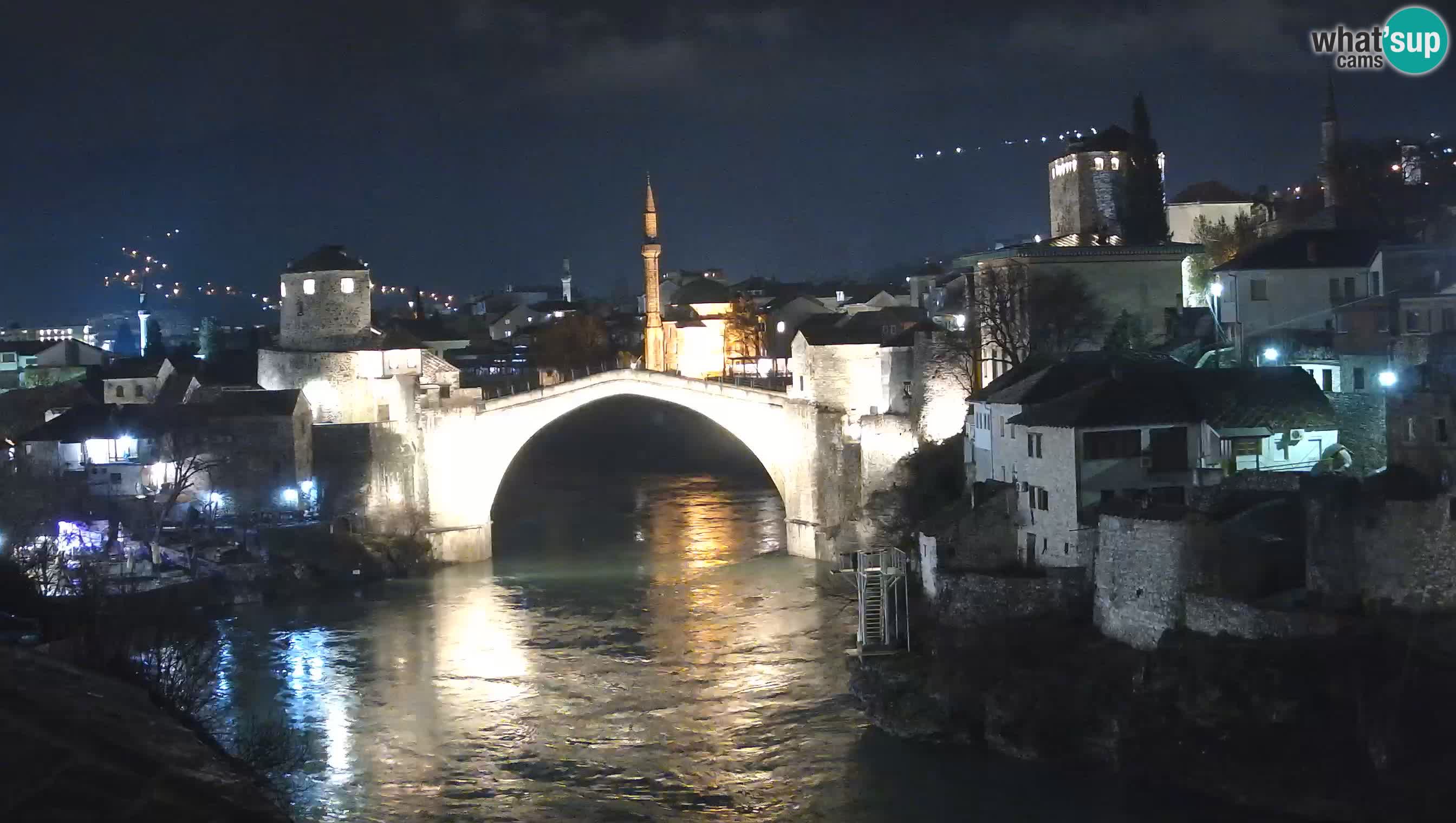 Live Webcam of Mostar – Stari Most (Old Bridge) and Neretva River