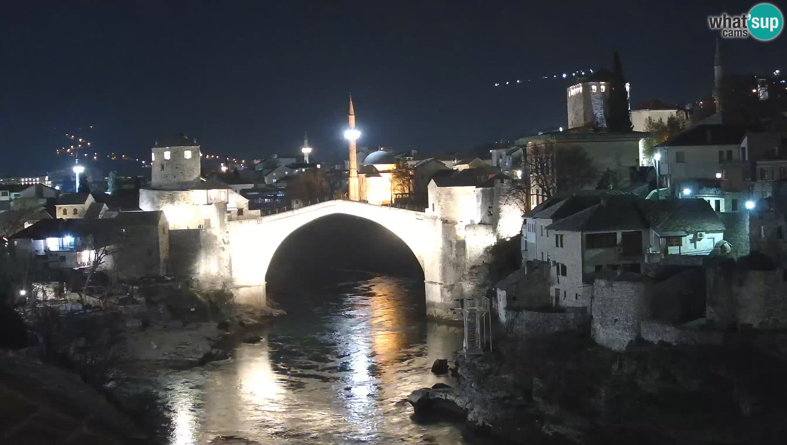 Mostar in diretta – Webcam sul Ponte Vecchio (Stari Most) e fiume Neretva