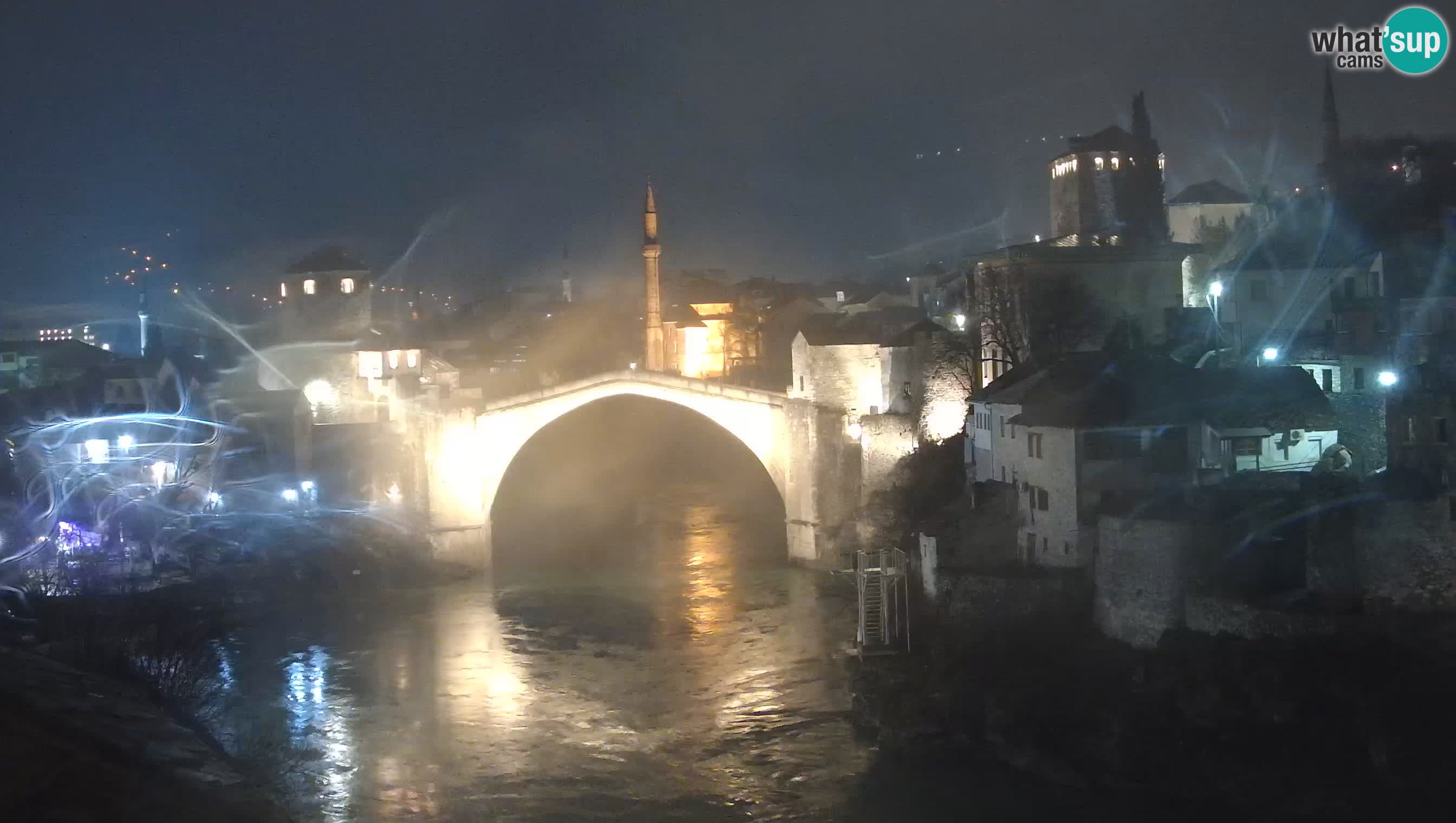 Mostar web kamera – Stari Most i rijeka Neretva – Goa Mostar