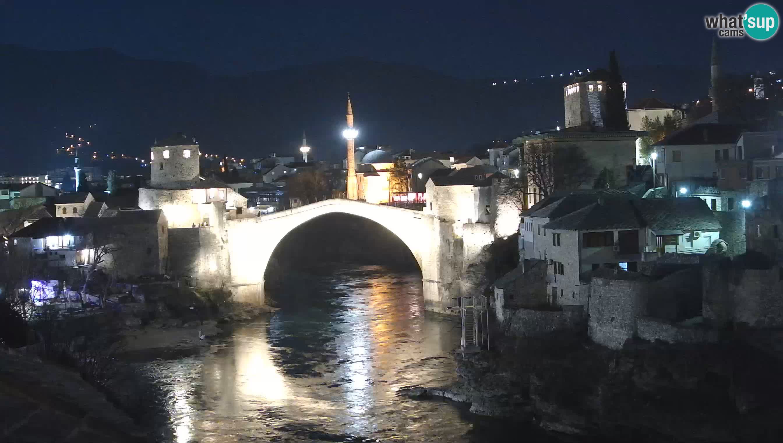 Mostar in diretta – Webcam sul Ponte Vecchio (Stari Most) e fiume Neretva