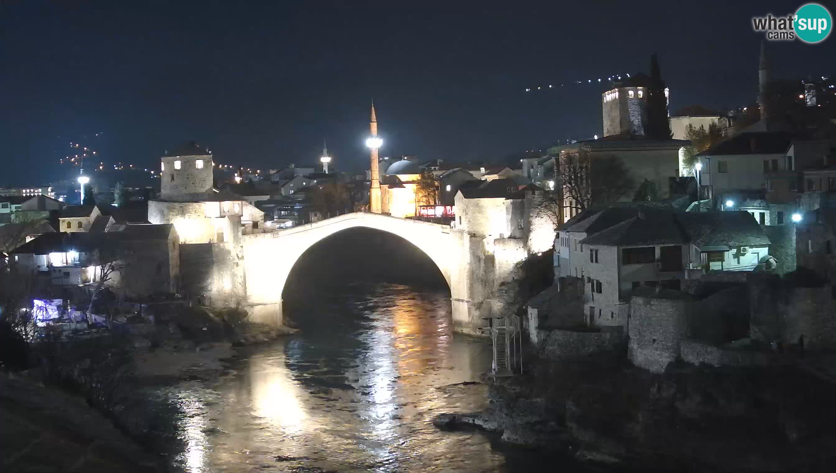 Mostar in diretta – Webcam sul Ponte Vecchio (Stari Most) e fiume Neretva