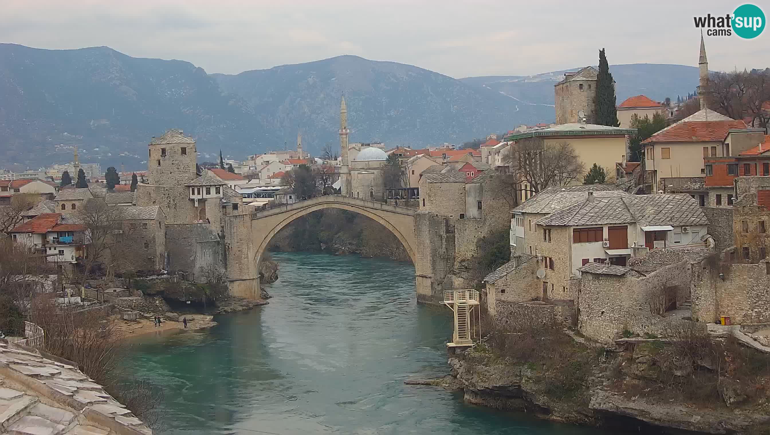 Mostar in diretta – Webcam sul Ponte Vecchio (Stari Most) e fiume Neretva