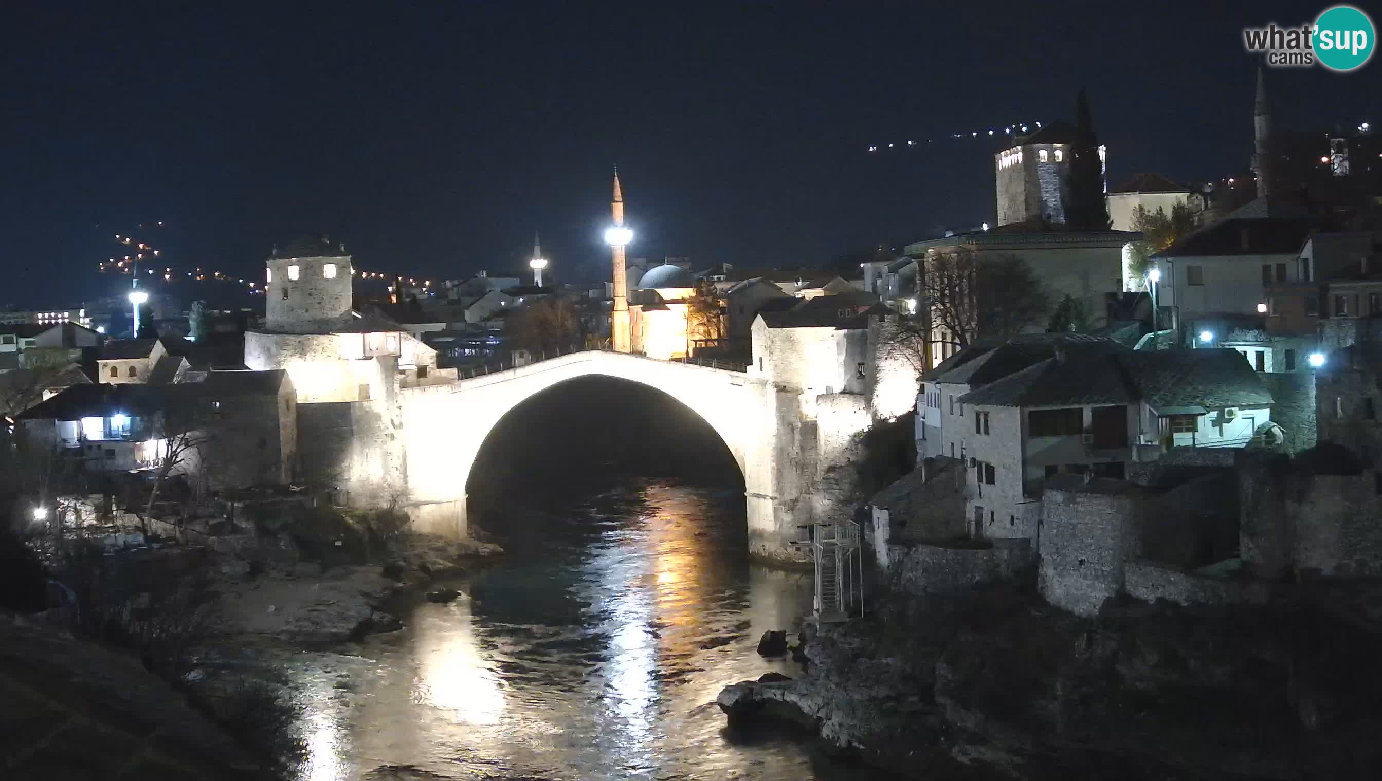 Live Webcam of Mostar – Stari Most (Old Bridge) and Neretva River