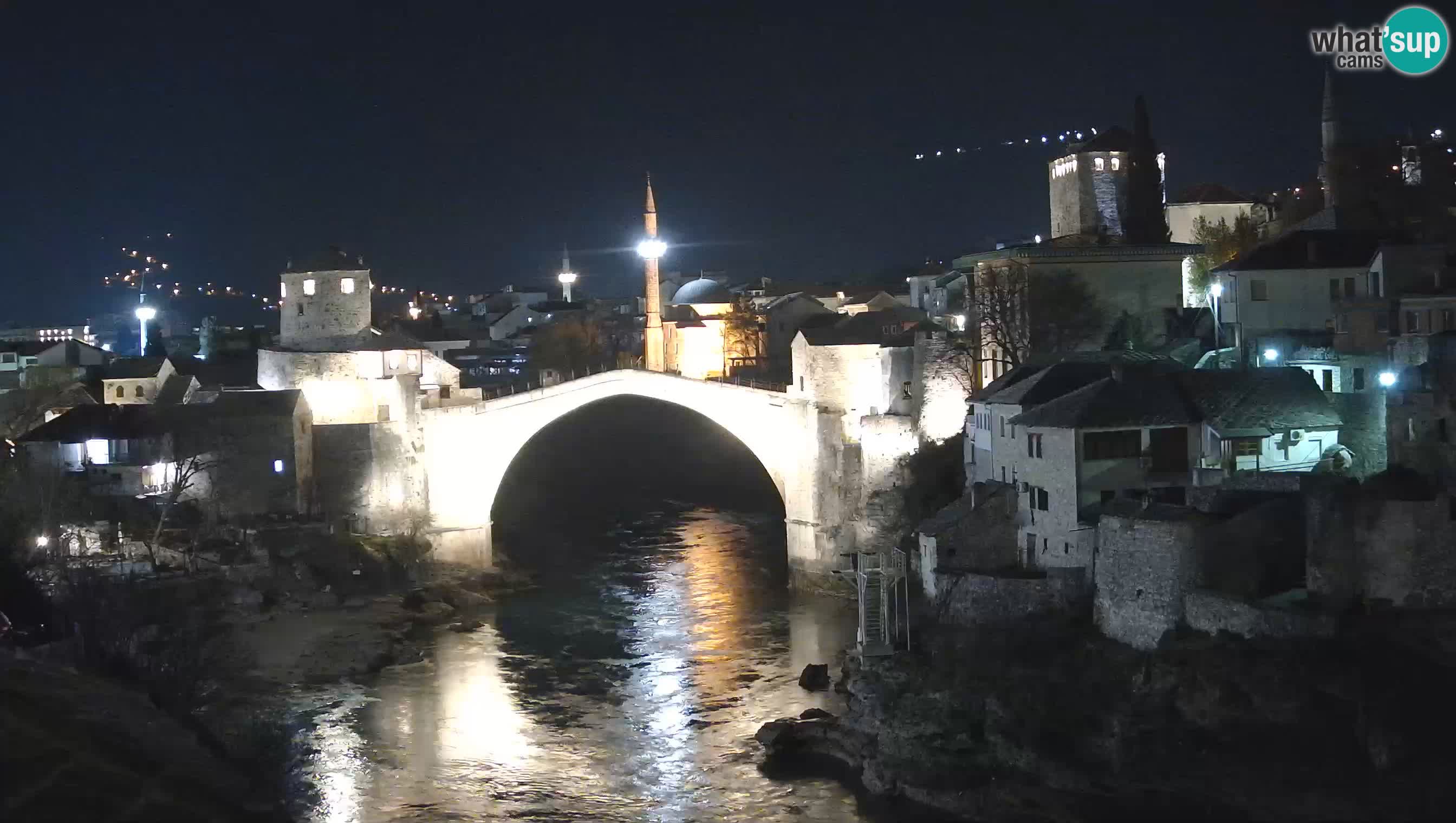 Mostar web kamera – Stari Most i rijeka Neretva – Goa Mostar