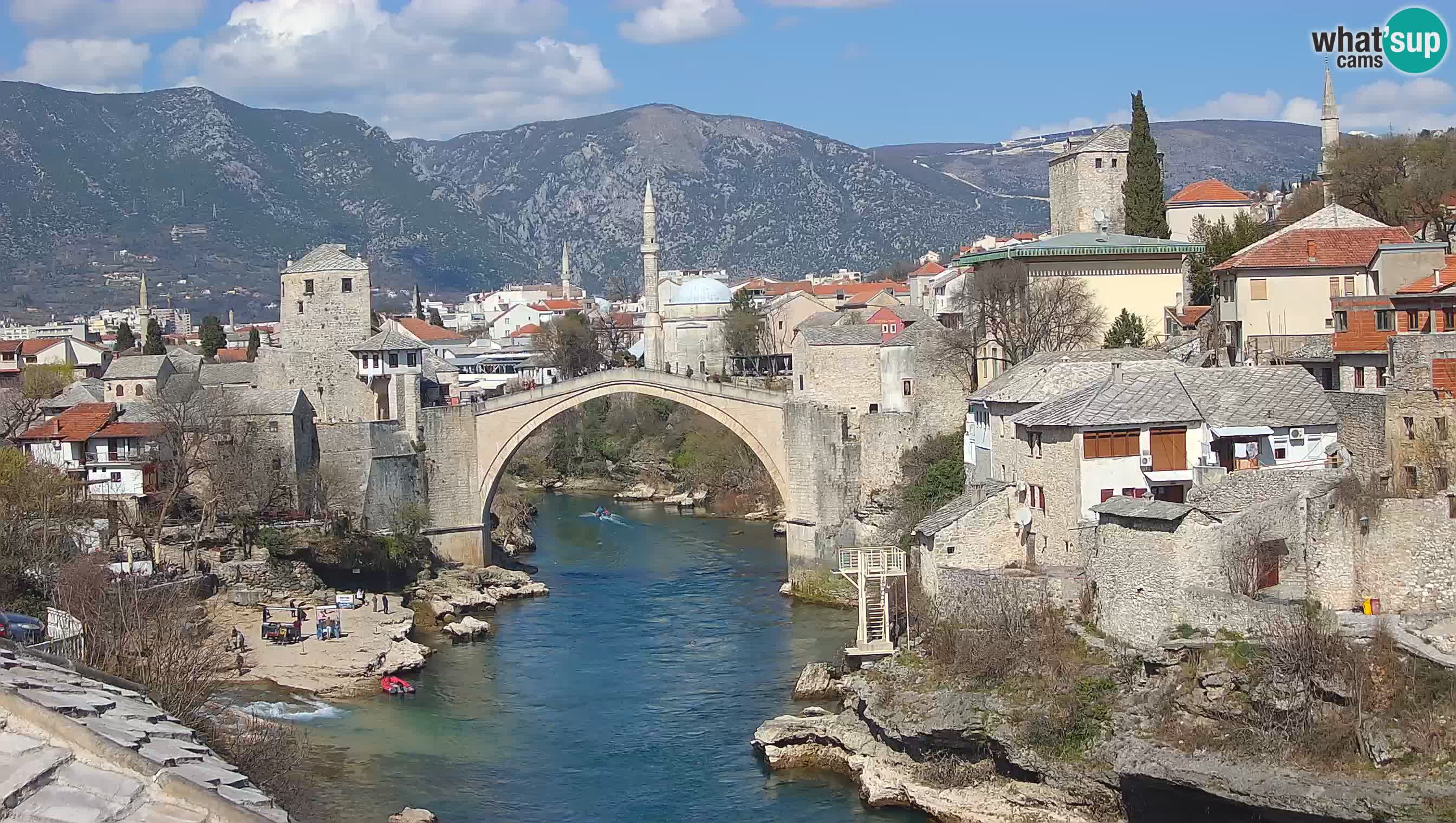 Mostar in diretta – Webcam sul Ponte Vecchio (Stari Most) e fiume Neretva