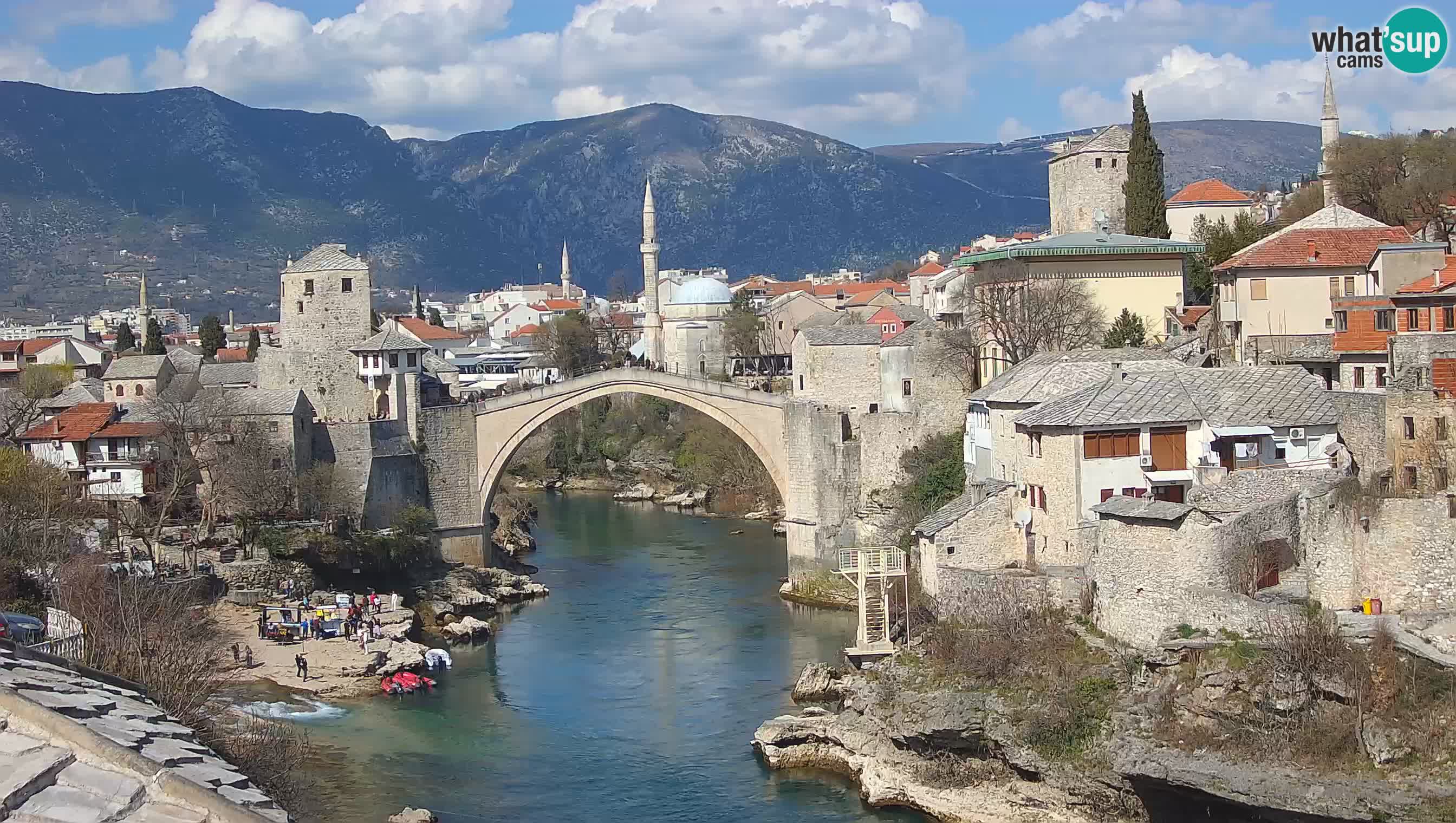 Mostar in diretta – Webcam sul Ponte Vecchio (Stari Most) e fiume Neretva