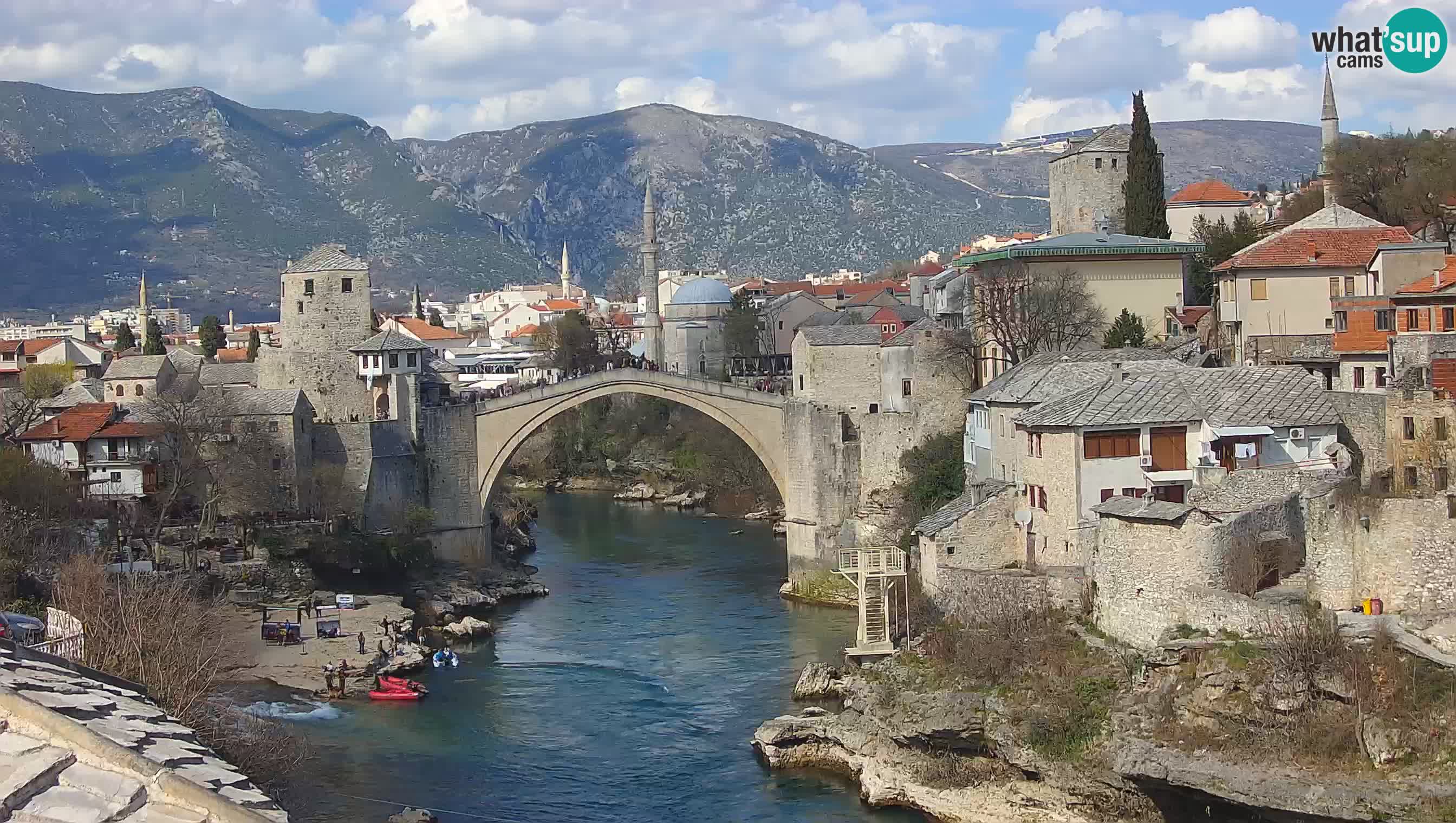 Mostar in diretta – Webcam sul Ponte Vecchio (Stari Most) e fiume Neretva