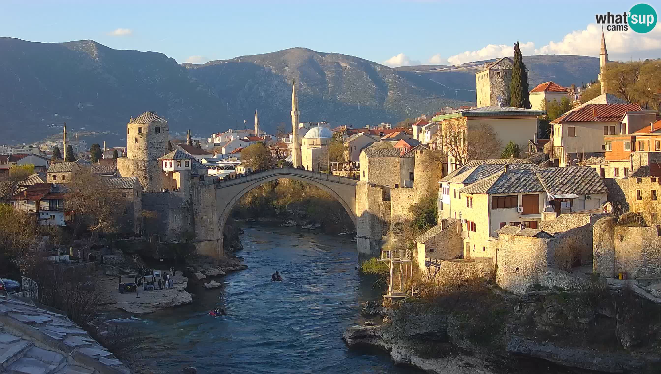 Mostar v živo – Spletna kamera na Starem mostu in reki Neretvi