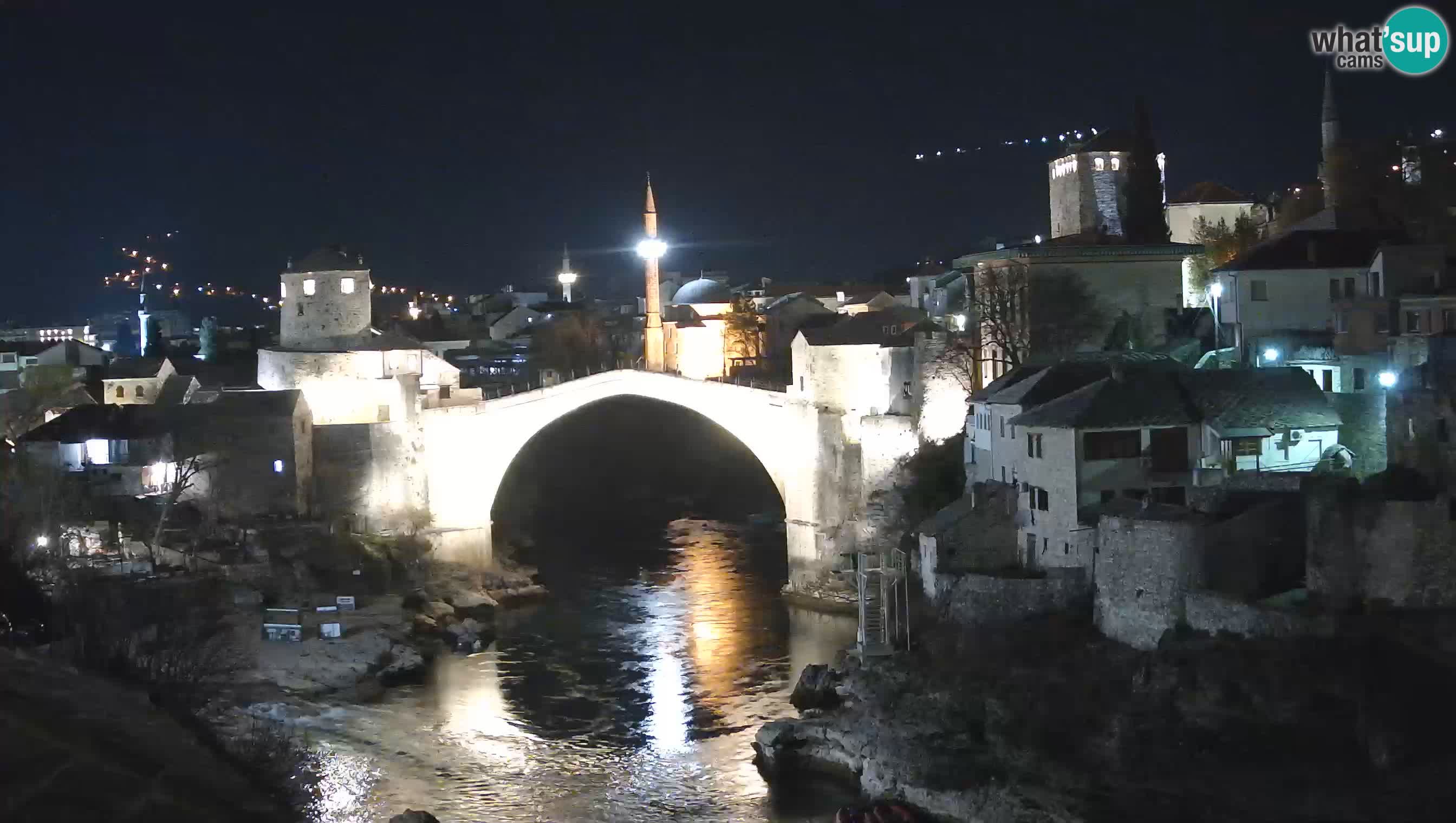 Live Webcam of Mostar – Stari Most (Old Bridge) and Neretva River