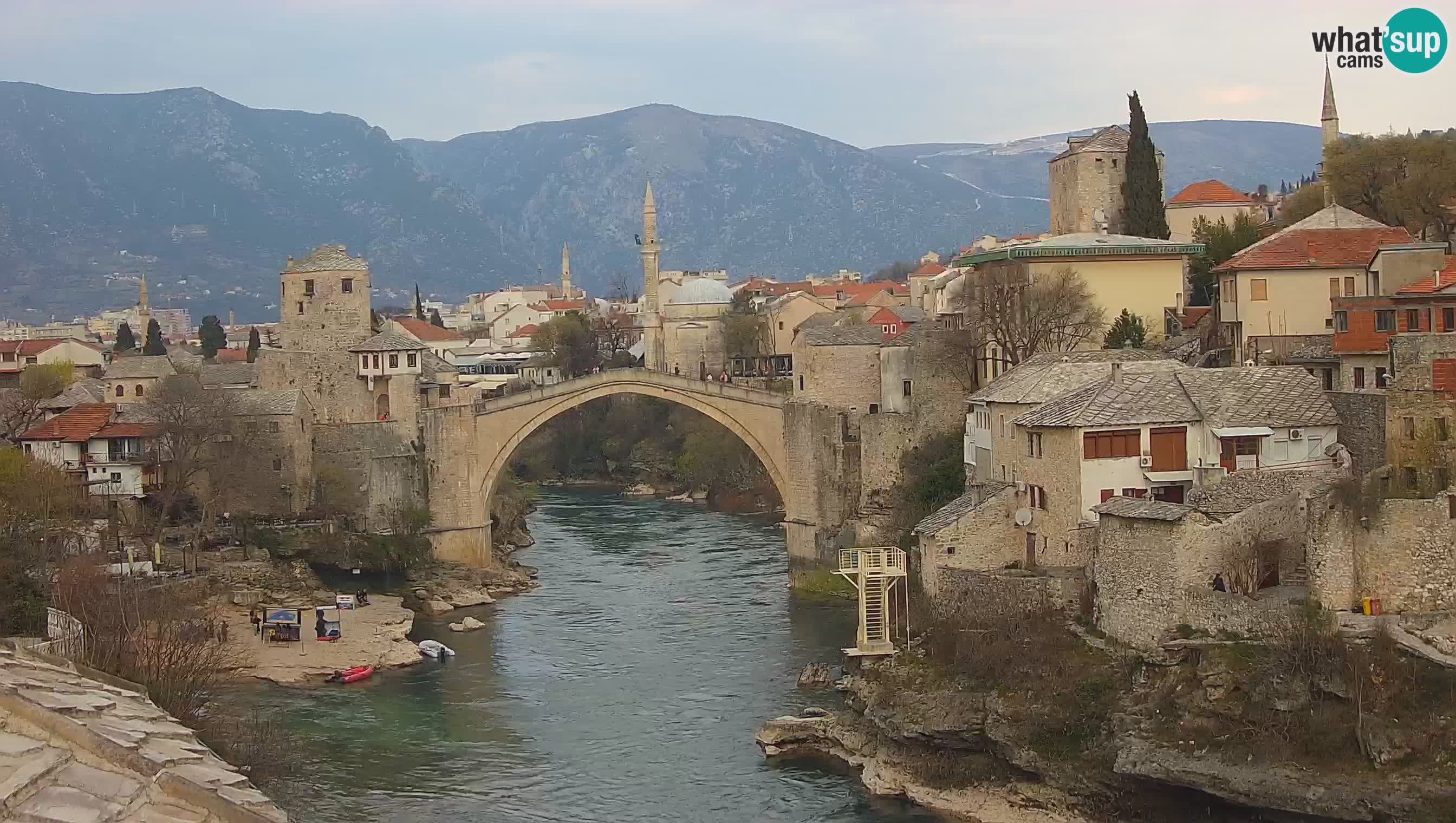 Mostar in diretta – Webcam sul Ponte Vecchio (Stari Most) e fiume Neretva