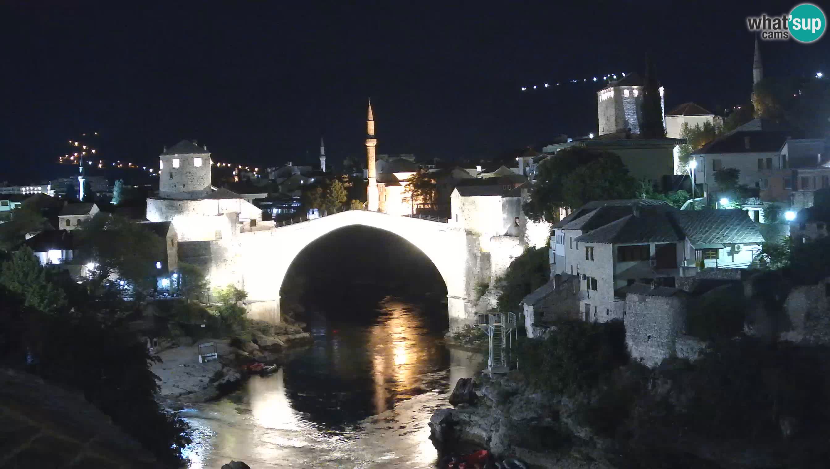 Live Webcam of Mostar – Stari Most (Old Bridge) and Neretva River