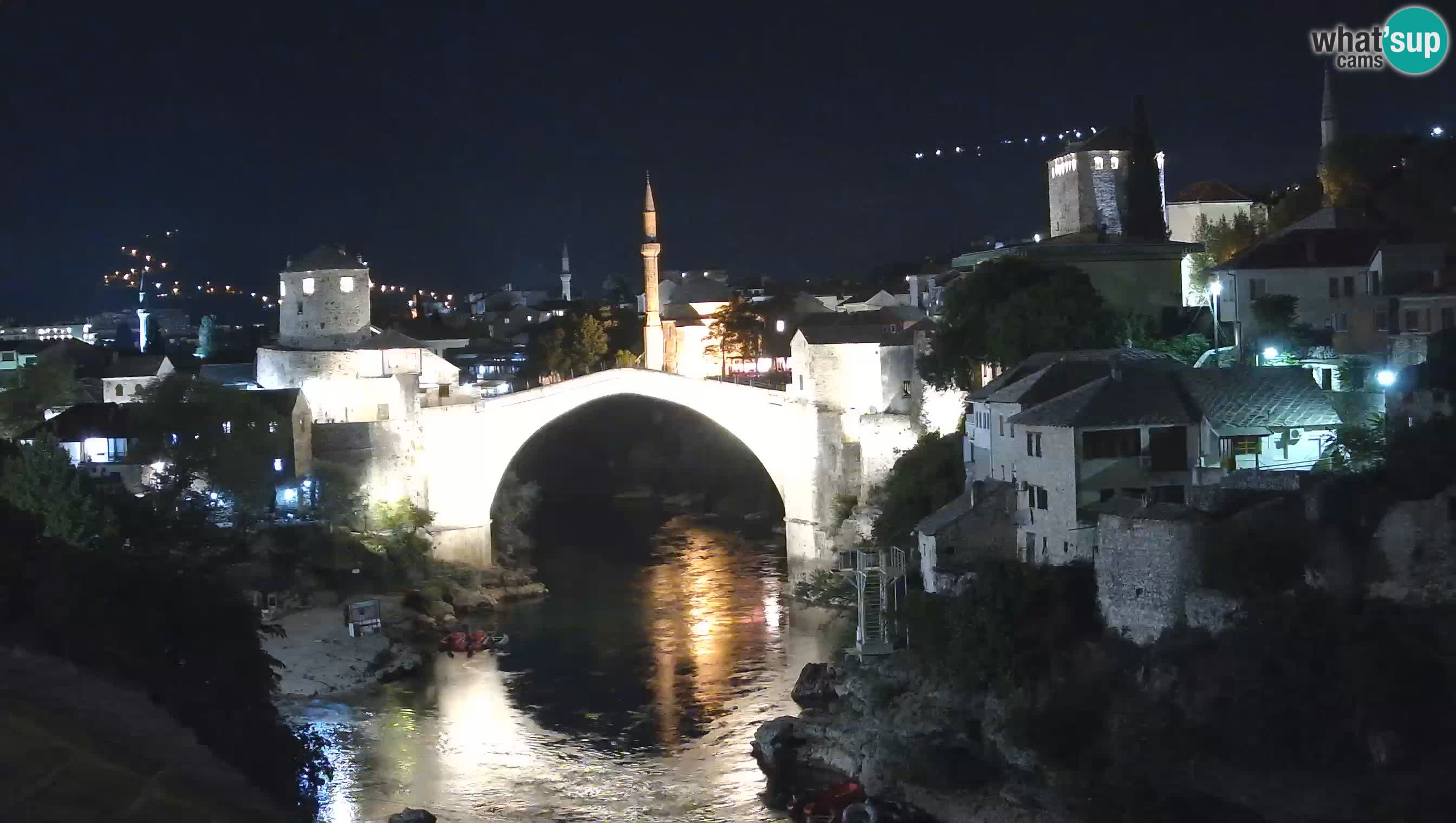 Mostar web kamera – Stari Most i rijeka Neretva – Goa Mostar