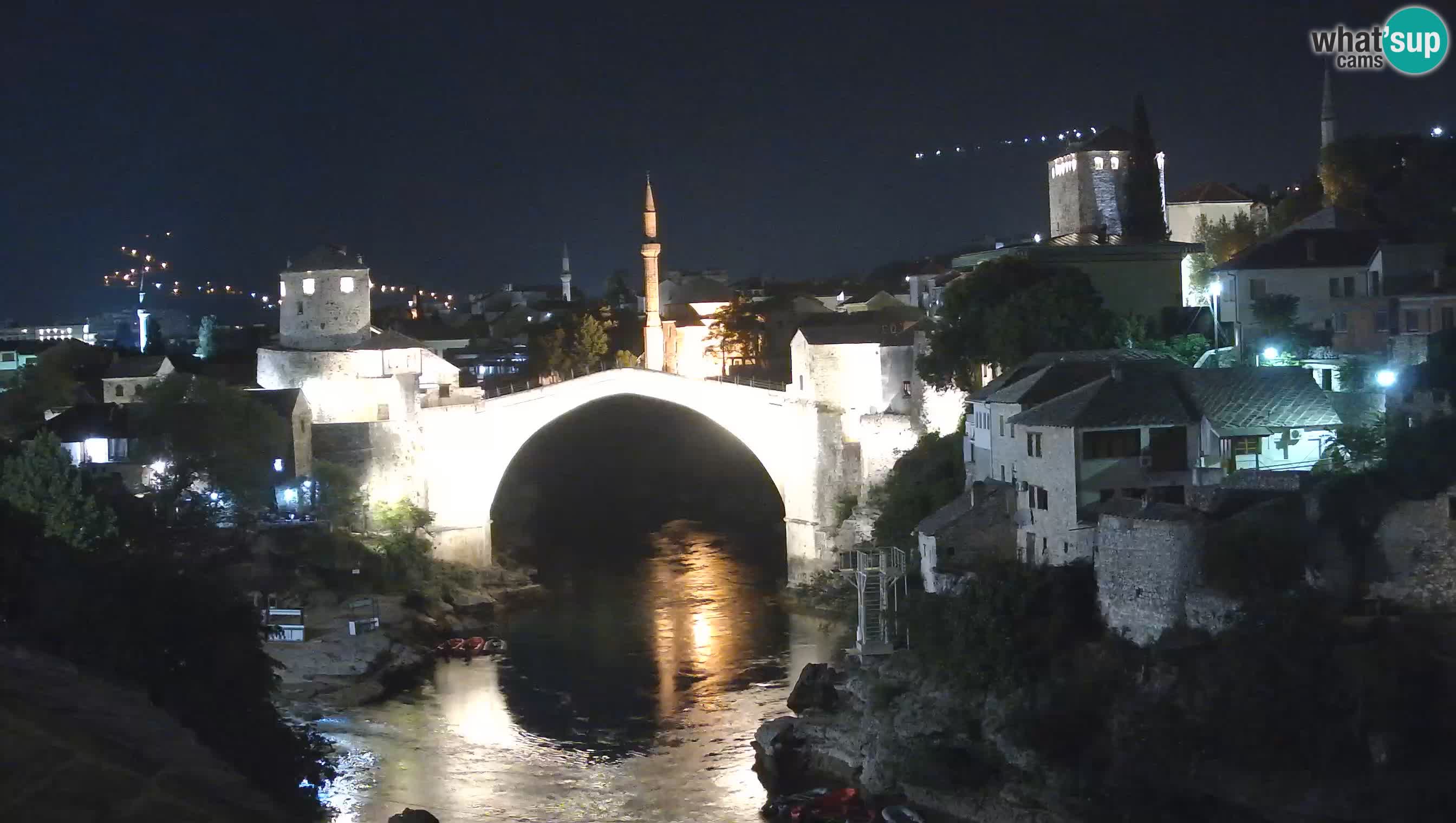 Live Webcam of Mostar – Stari Most (Old Bridge) and Neretva River