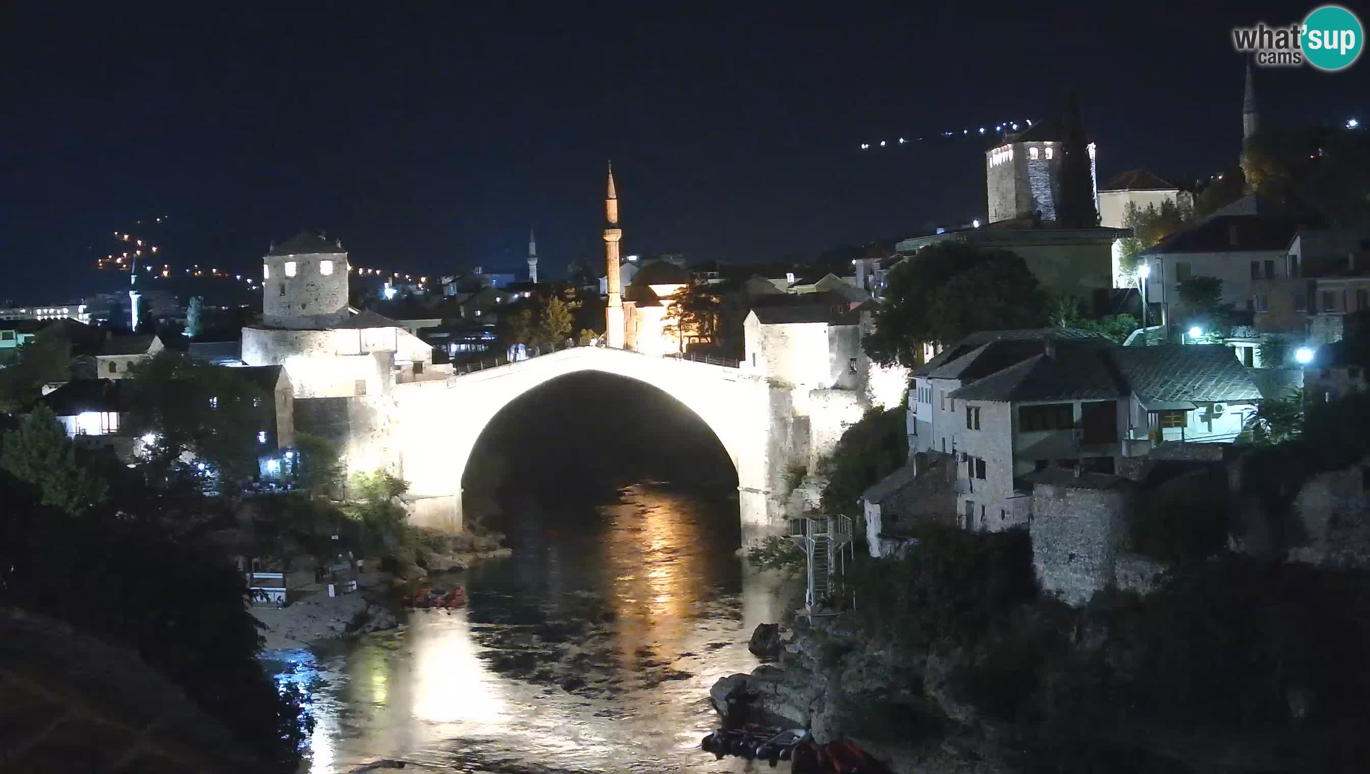 Mostar in diretta – Webcam sul Ponte Vecchio (Stari Most) e fiume Neretva