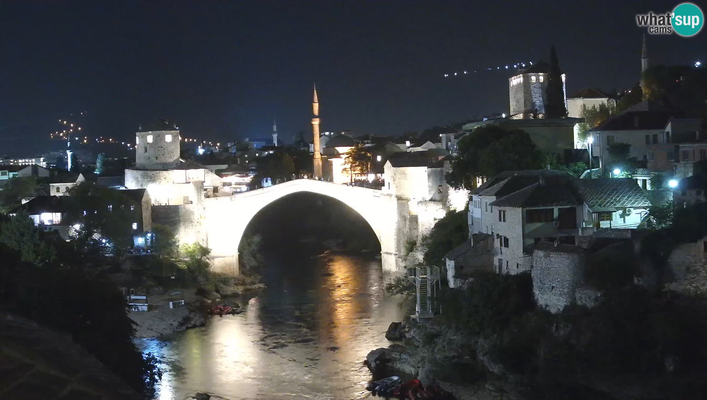 Live Webcam of Mostar – Stari Most (Old Bridge) and Neretva River