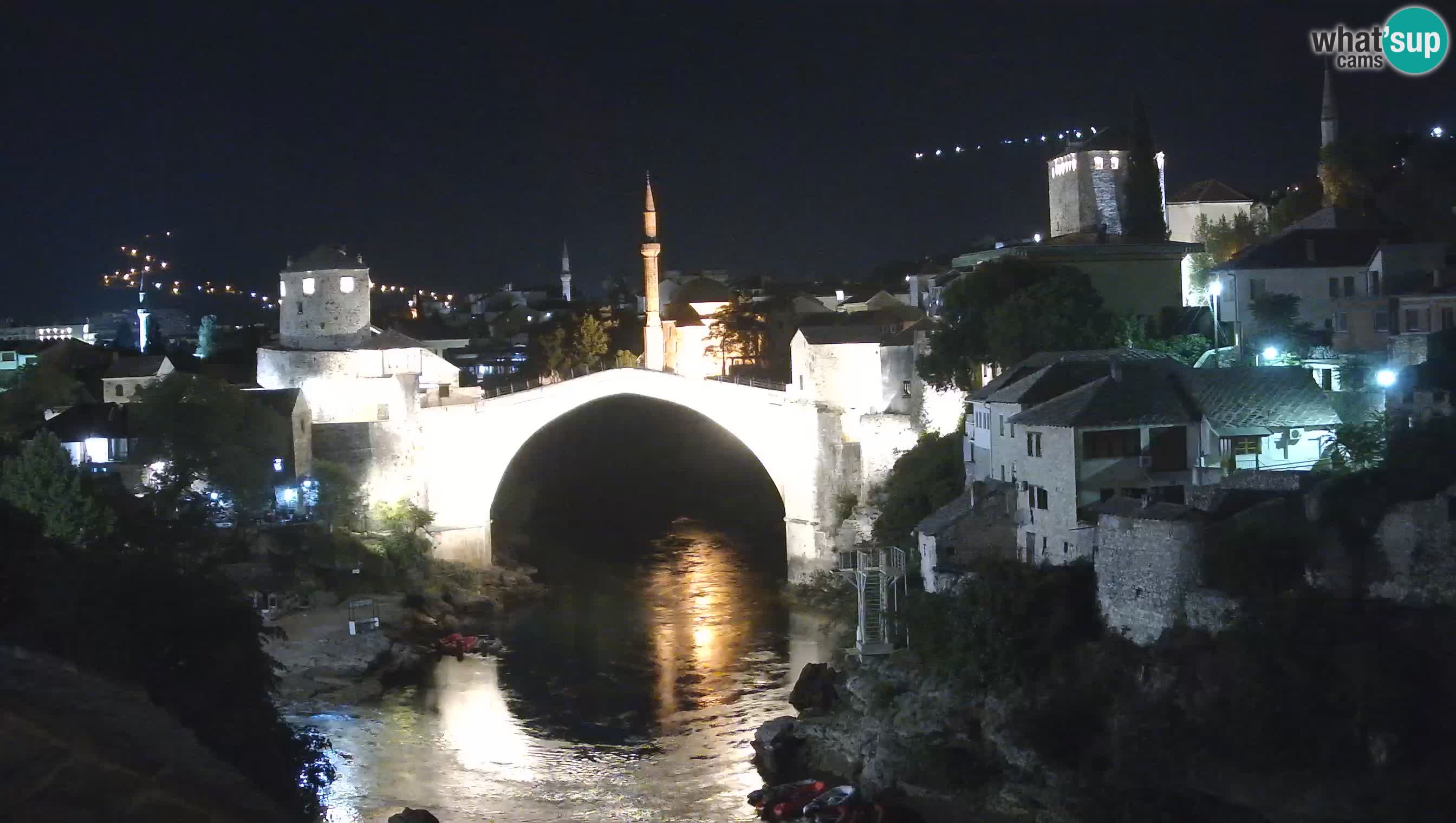 Mostar v živo – Spletna kamera na Starem mostu in reki Neretvi