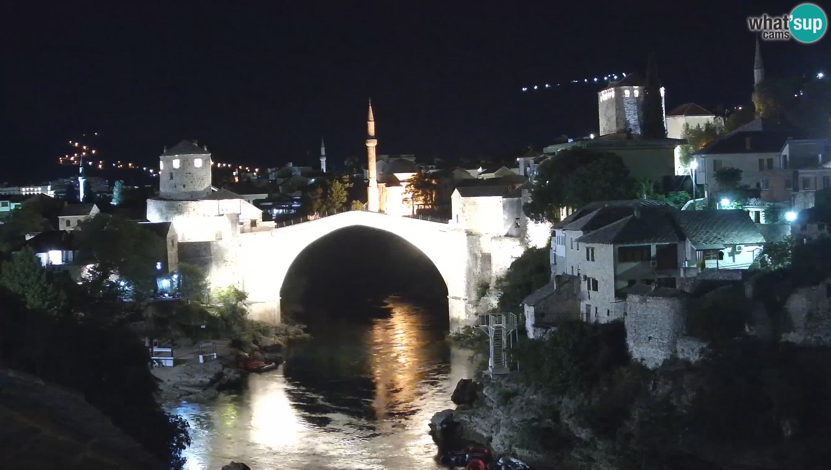 Mostar web kamera – Stari Most i rijeka Neretva – Goa Mostar