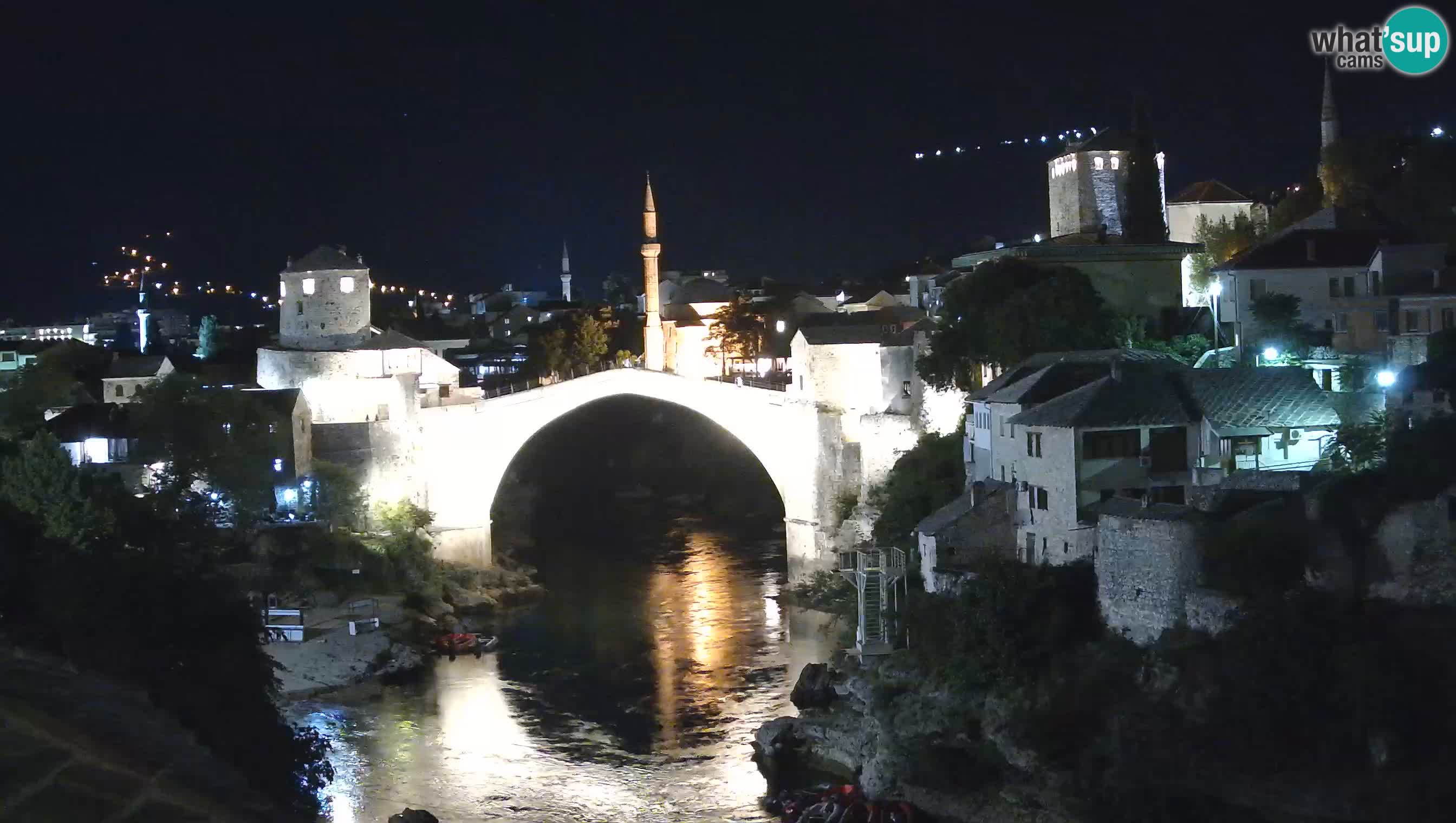 Live Webcam of Mostar – Stari Most (Old Bridge) and Neretva River